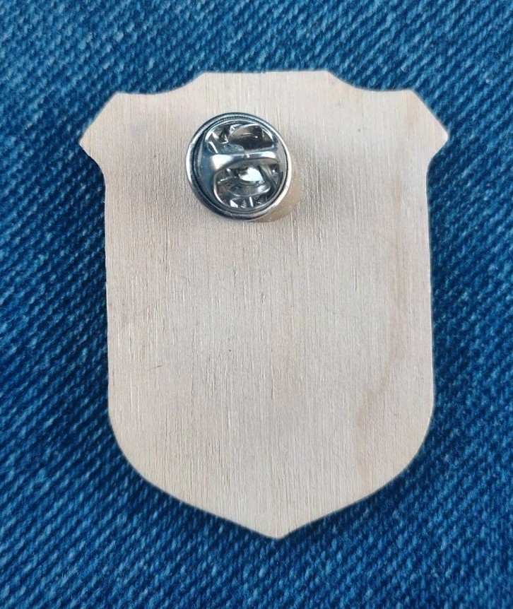 Wooden CEDAR BREAKS NATIONAL MONUMENT Junior Ranger Wood Etched Badge 2 Inches