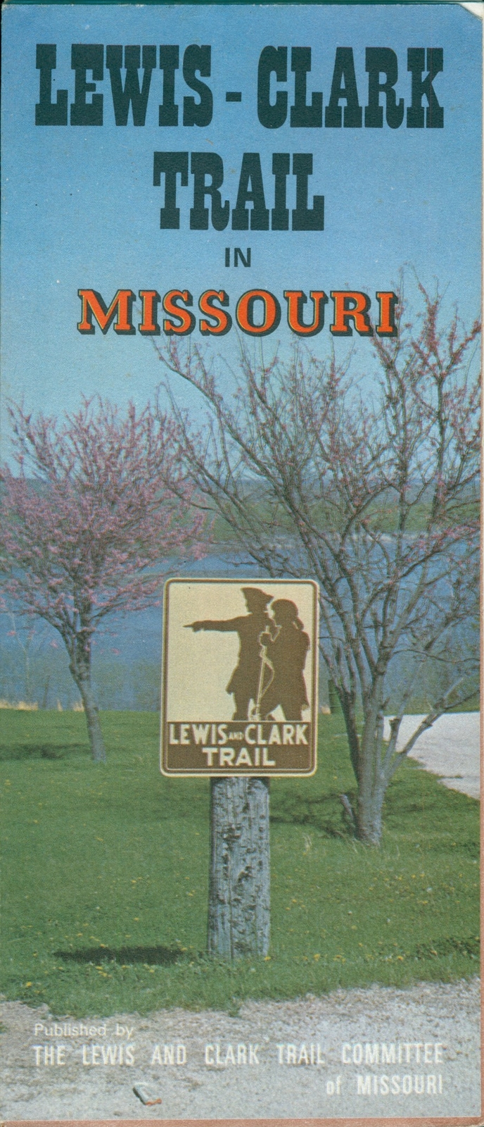 1963 Lewis & Clark Trail Missouri St. Louis Travel Guide Brochure Map Photos USA