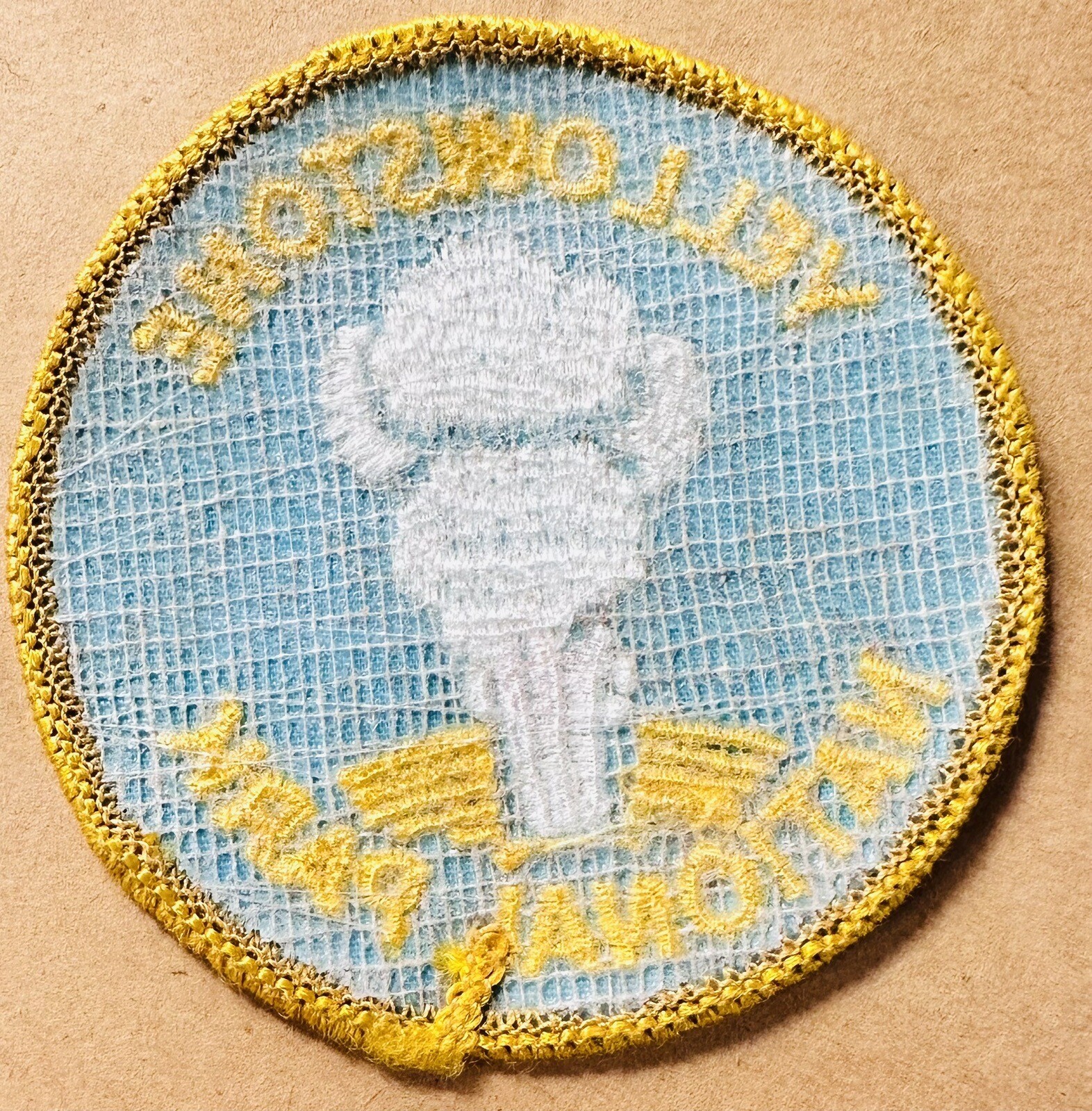 Rare Yellowstone National Park Wyoming Old Faithful Geyser 3” Souvenir Patch