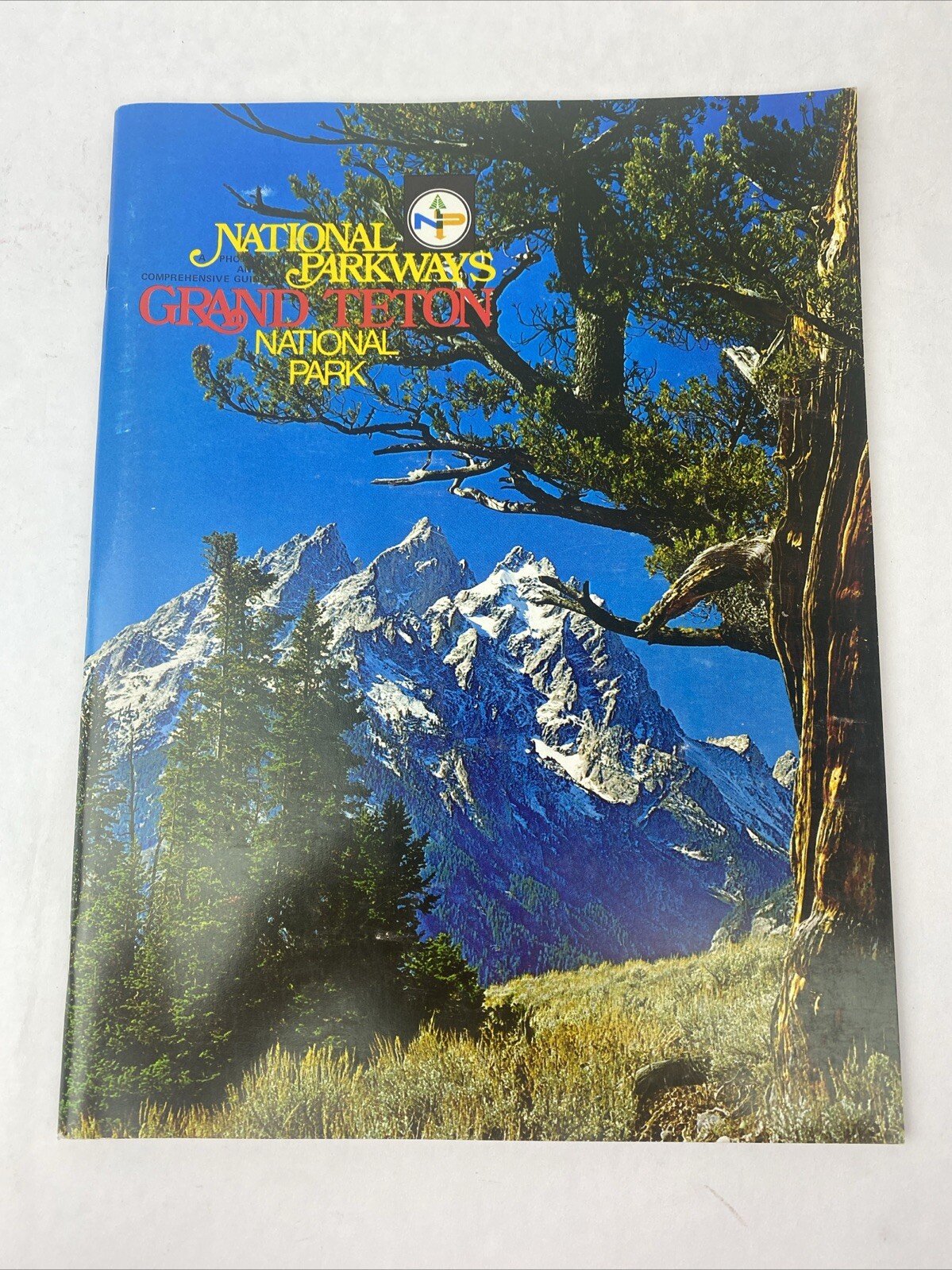 National Parkways Grand Teton Park Magazine 1976 Vintage Travel Book Souvenir WY