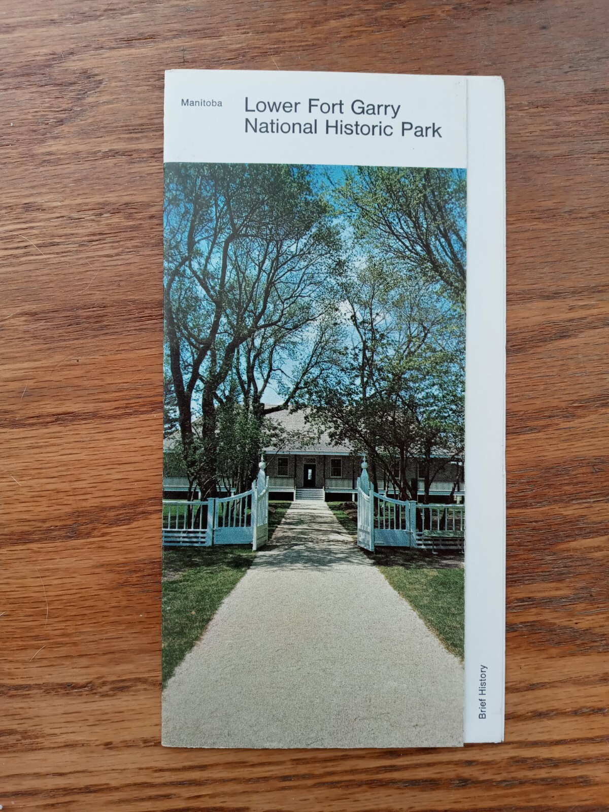 1972 Lower Fort Garry National Historic Park Booklet Brochure Manitoba Canada