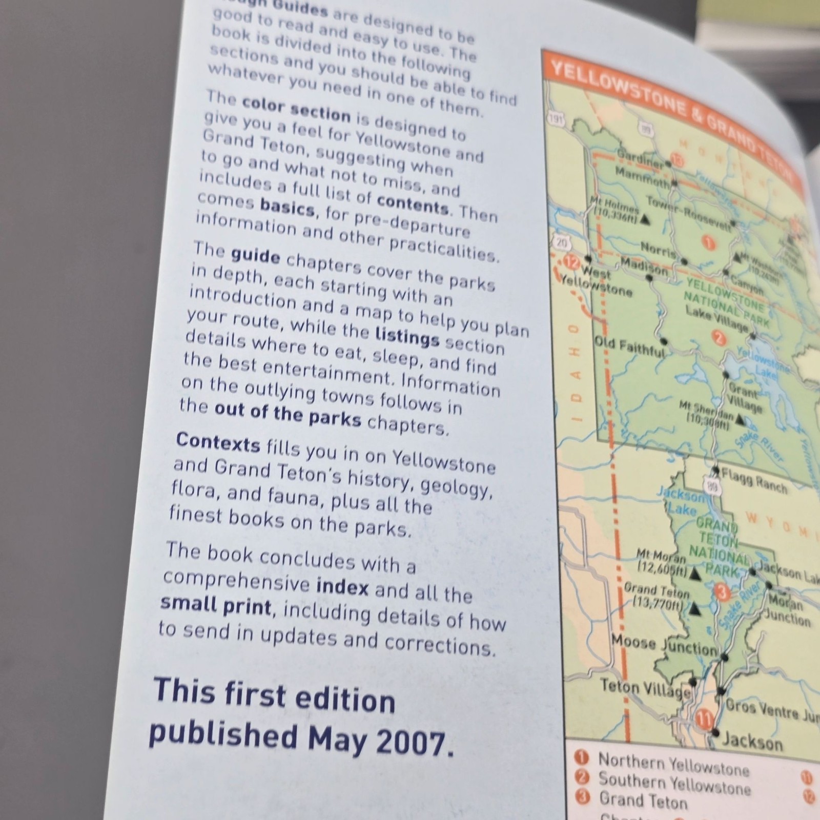 Set Of 4 National Park Hiking Guides Grand Teton Zion & Bryce Canyon Yellowstone