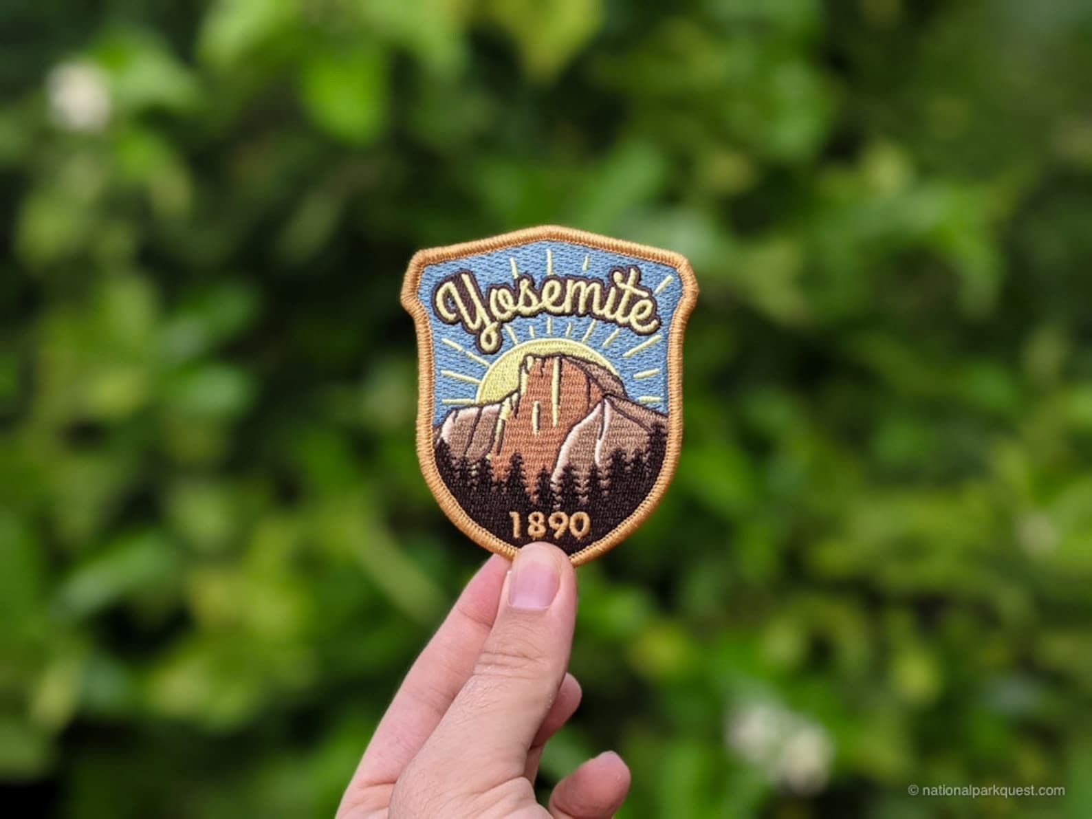 Yosemite National Park Patch Iron-On Applique Souvenir Gift