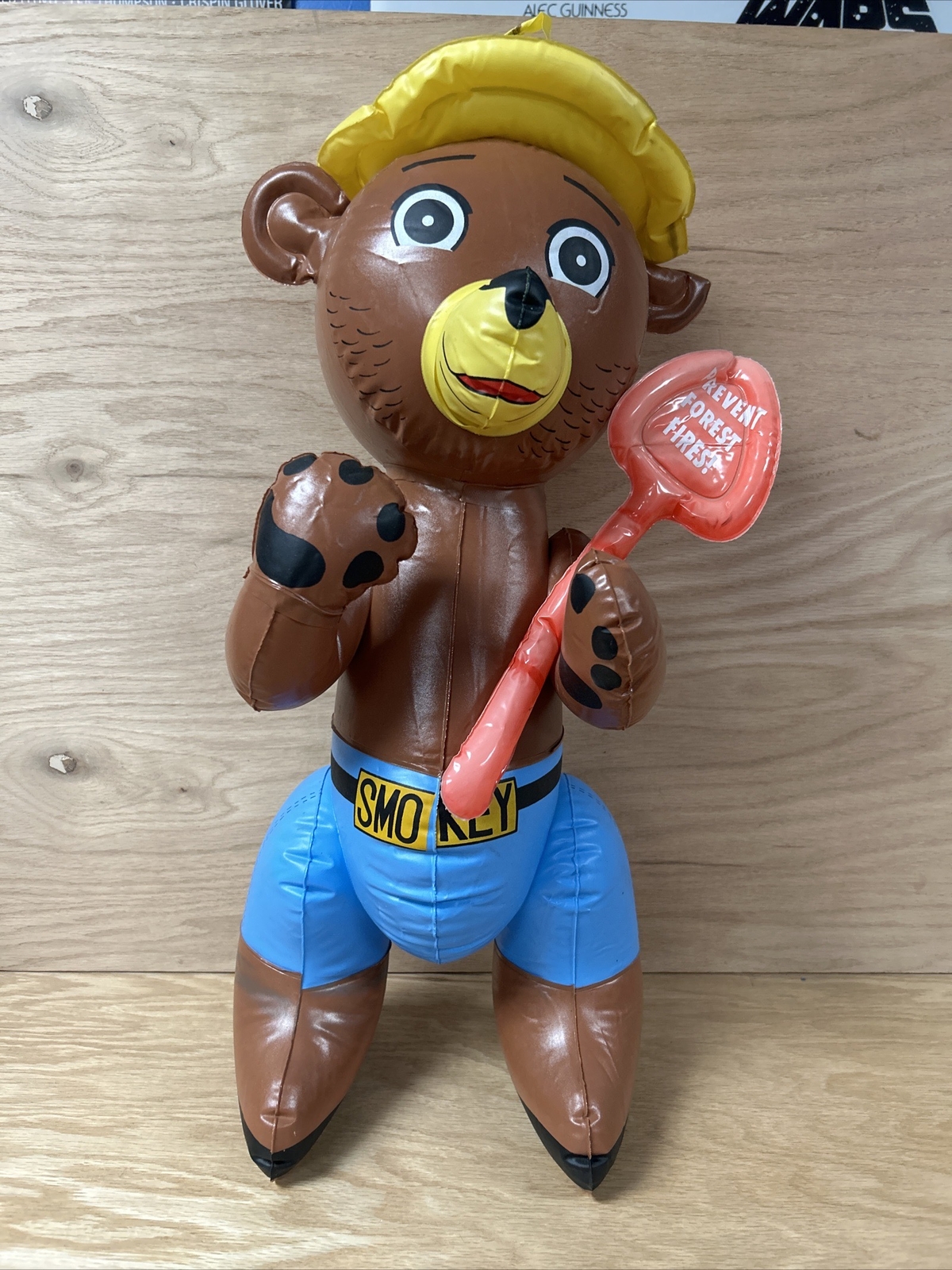 Inflatable Vinyl Smoky Bear Colorful Standing US Gov’t Prevent Fires