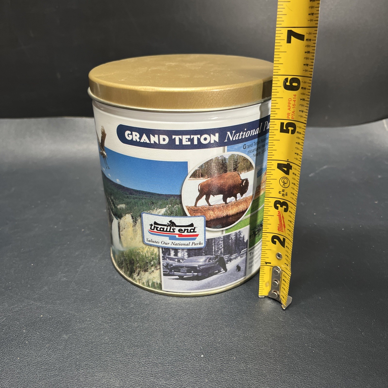 Vintage Yellowstone National Park and Grand Teton 1996-1997 Collectors Tin