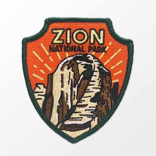 Zion National Park Patch Iron-On Applique Souvenir Gift
