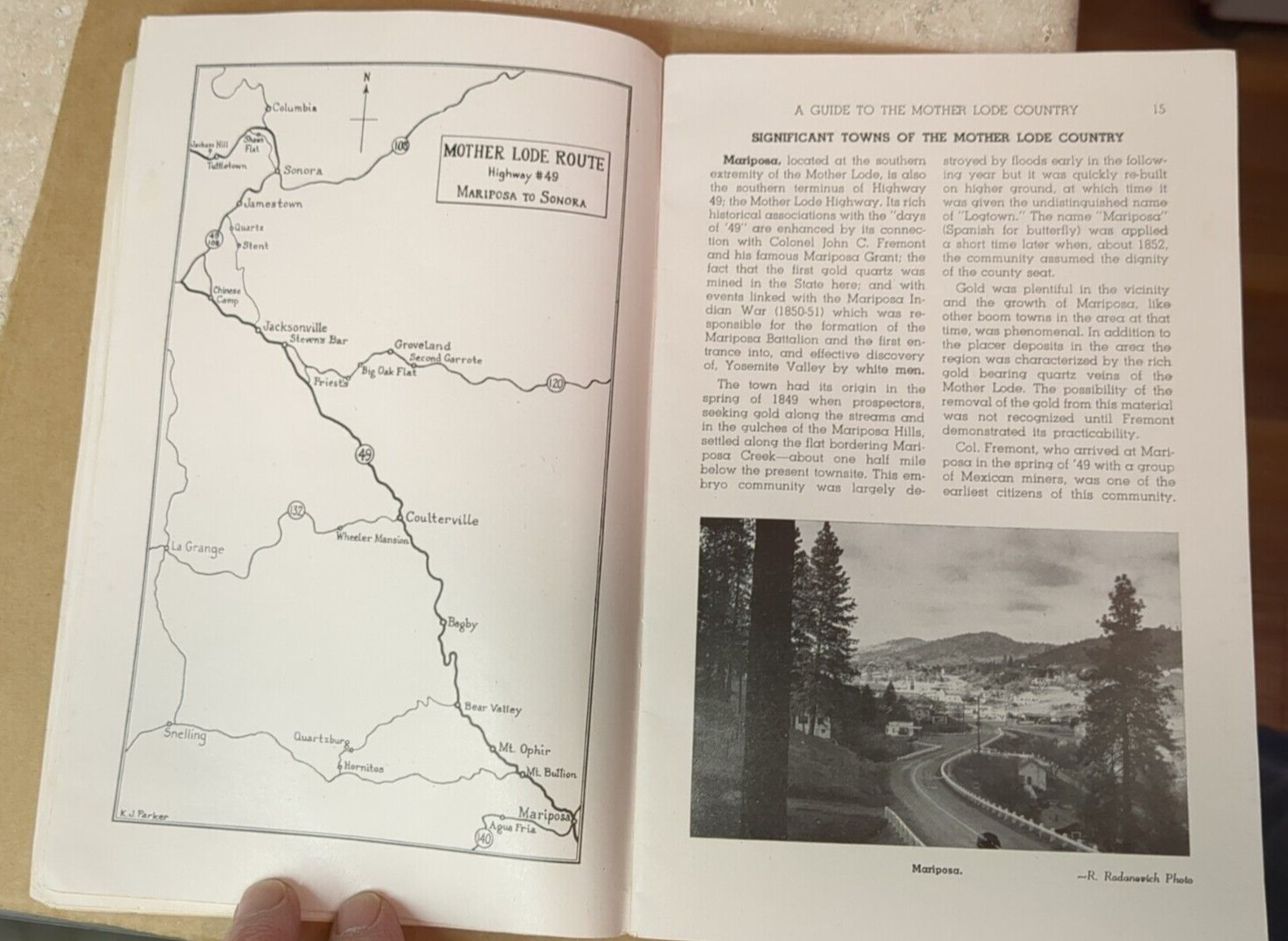A Guide to the Mother Lode Country & Yosemite Sequoias, Nature Notes 1948 & 1949