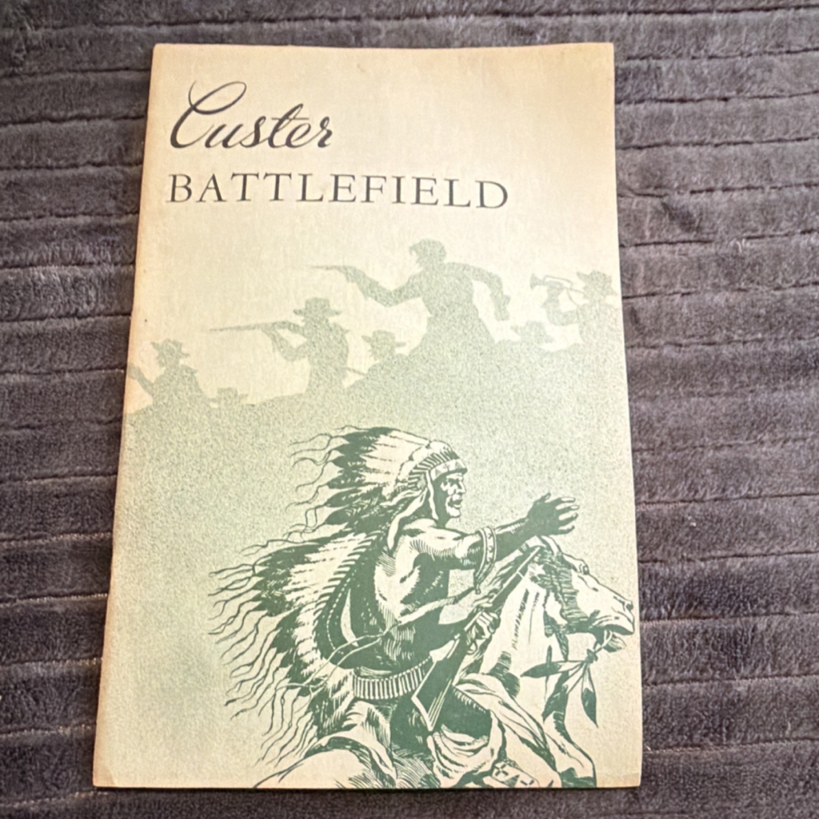 Custer Battlefield National Monument Montana Handbook 1952 National Parks