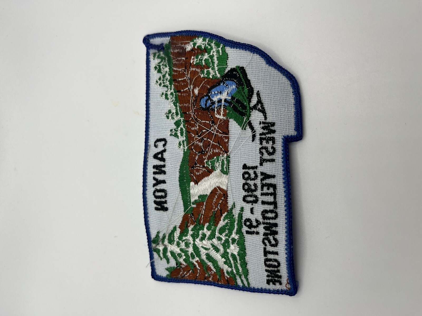 Canyon West Yellowstone Embroidered Patch, Montana 1990-91 COLLECTOR PATCH