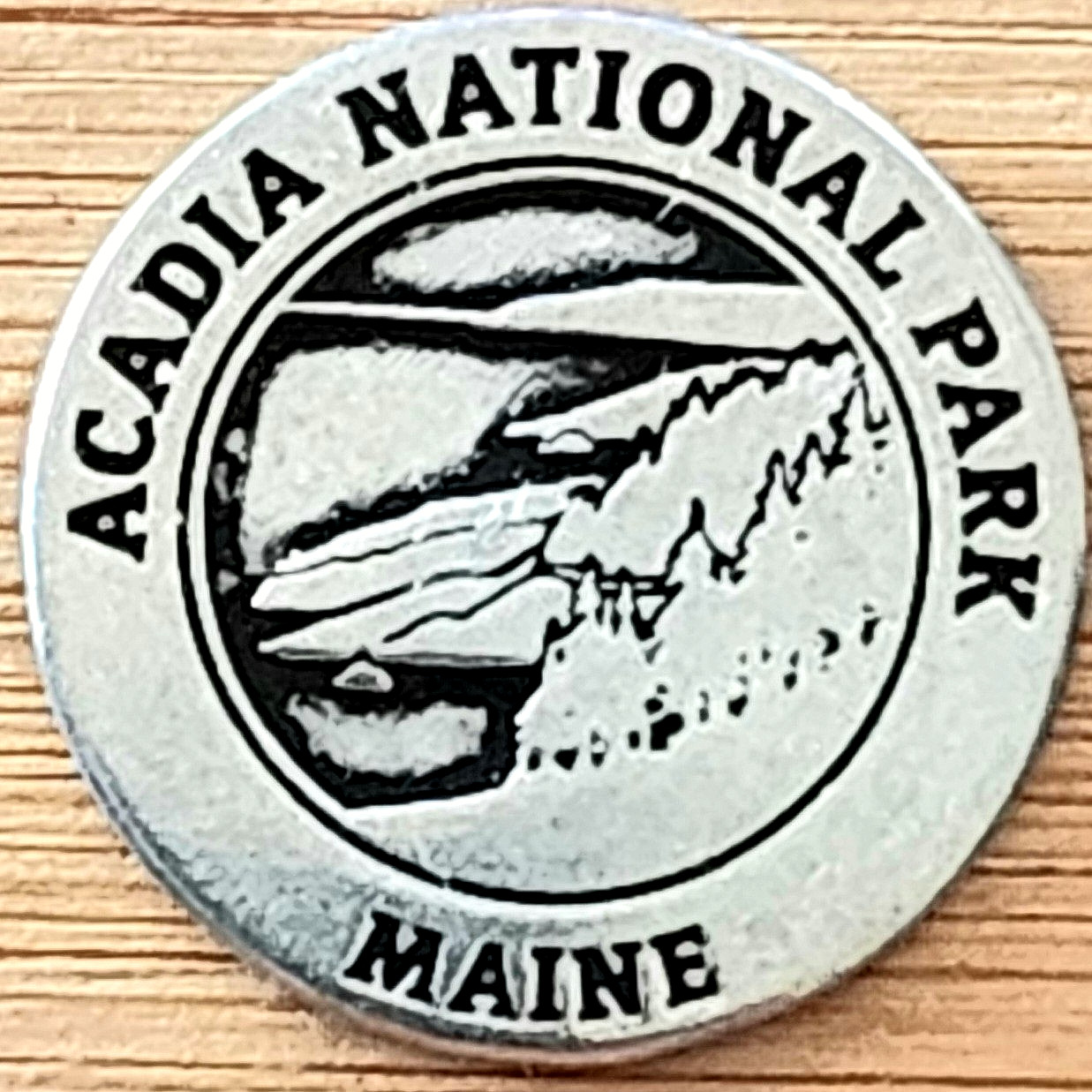ACADIA NATIONAL PARK – THUNDER HOLE TOKEN – FREE SHIPPING – MAINE