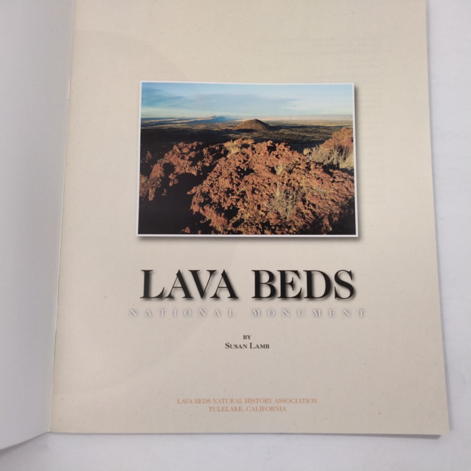 Lava Beds National Monument Guidebook by Susan Lamb