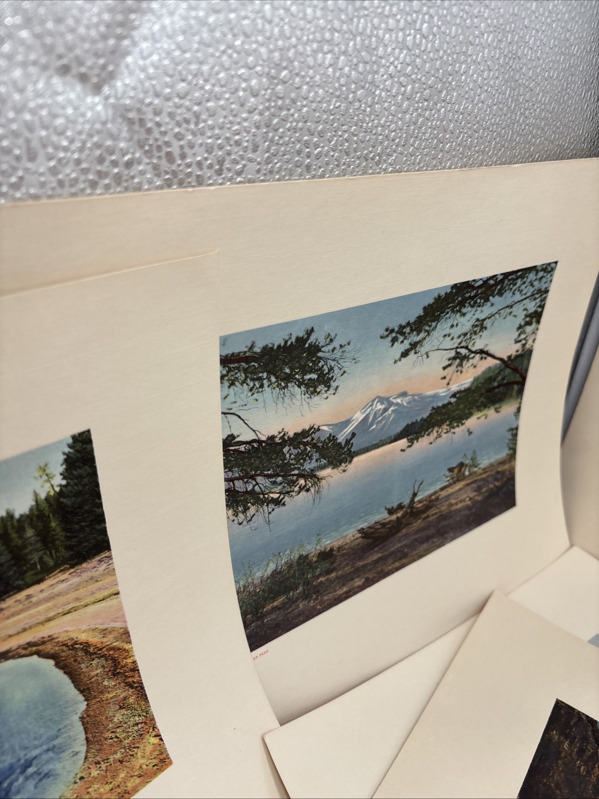 The Yellowstone National Park: The Red Portfolio Set with 12 Color Haynes Prints