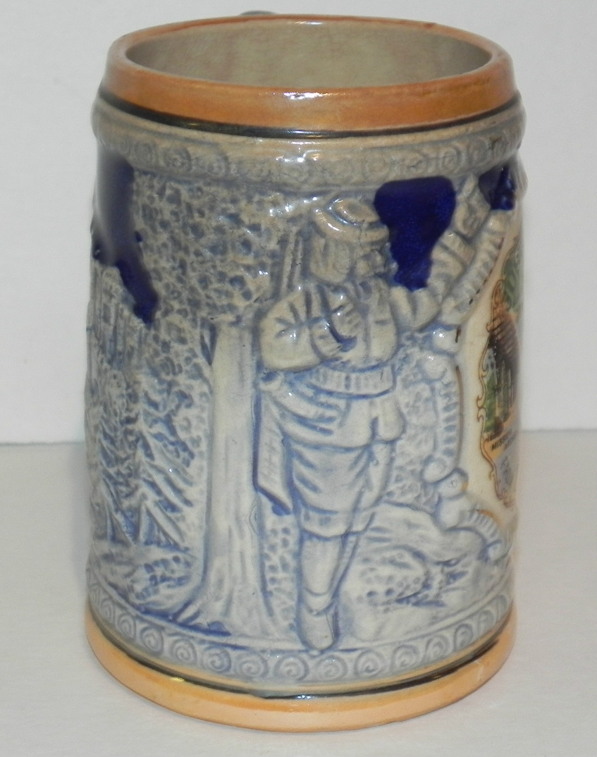 VINTAGE CAPISTRANO, CALIF. JUST A SWALLOW SOUVENIR BEER STEIN – MADE IN JAPAN?