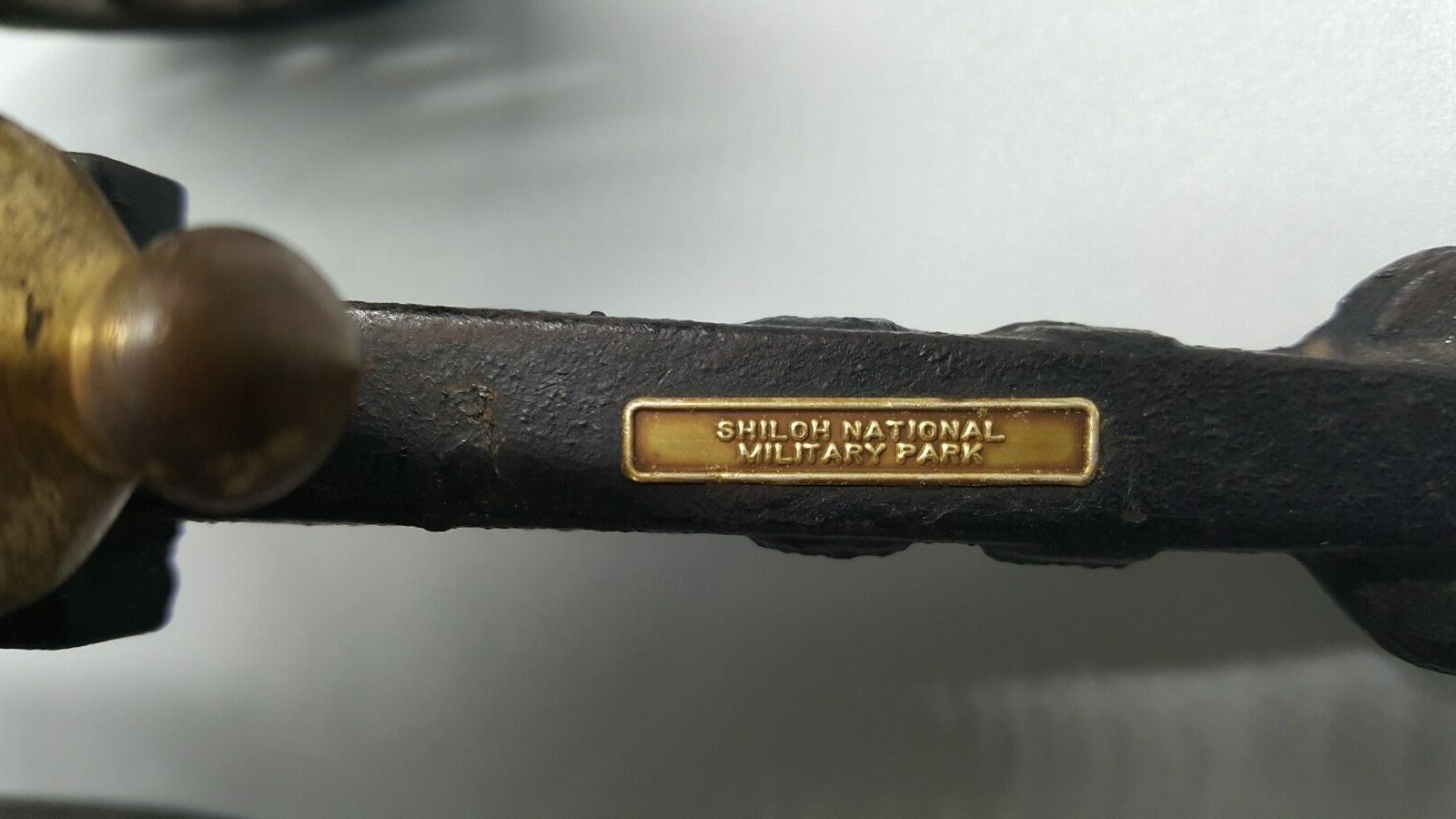 Vintage Shiloh National Military Park Cast Metal Cannon Souvenir