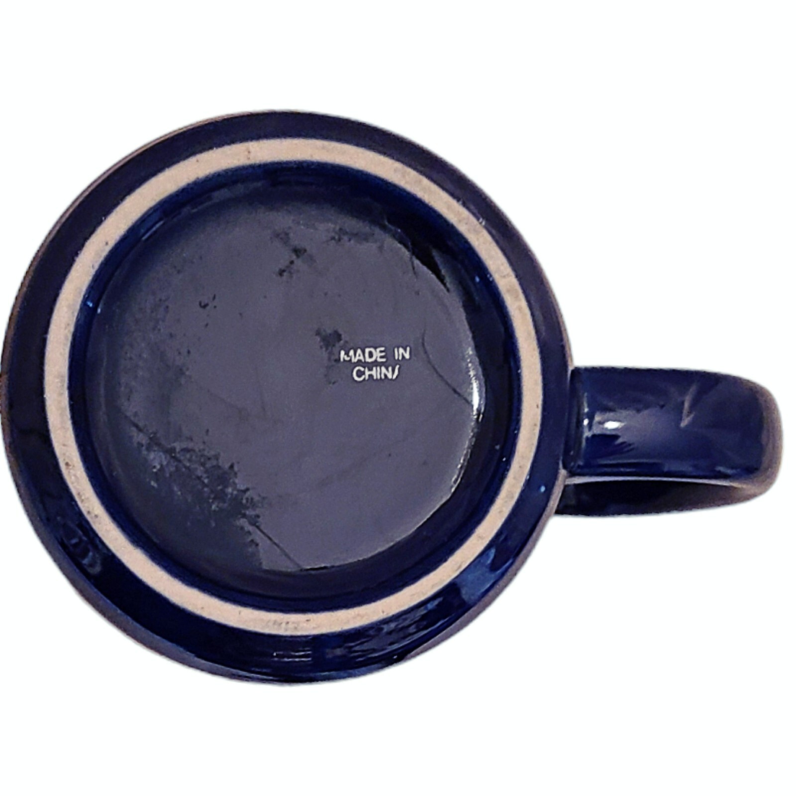 Yosemite National Park Cobalt Blue 24K Gold American Eagle Flag Coffee Mug Cup