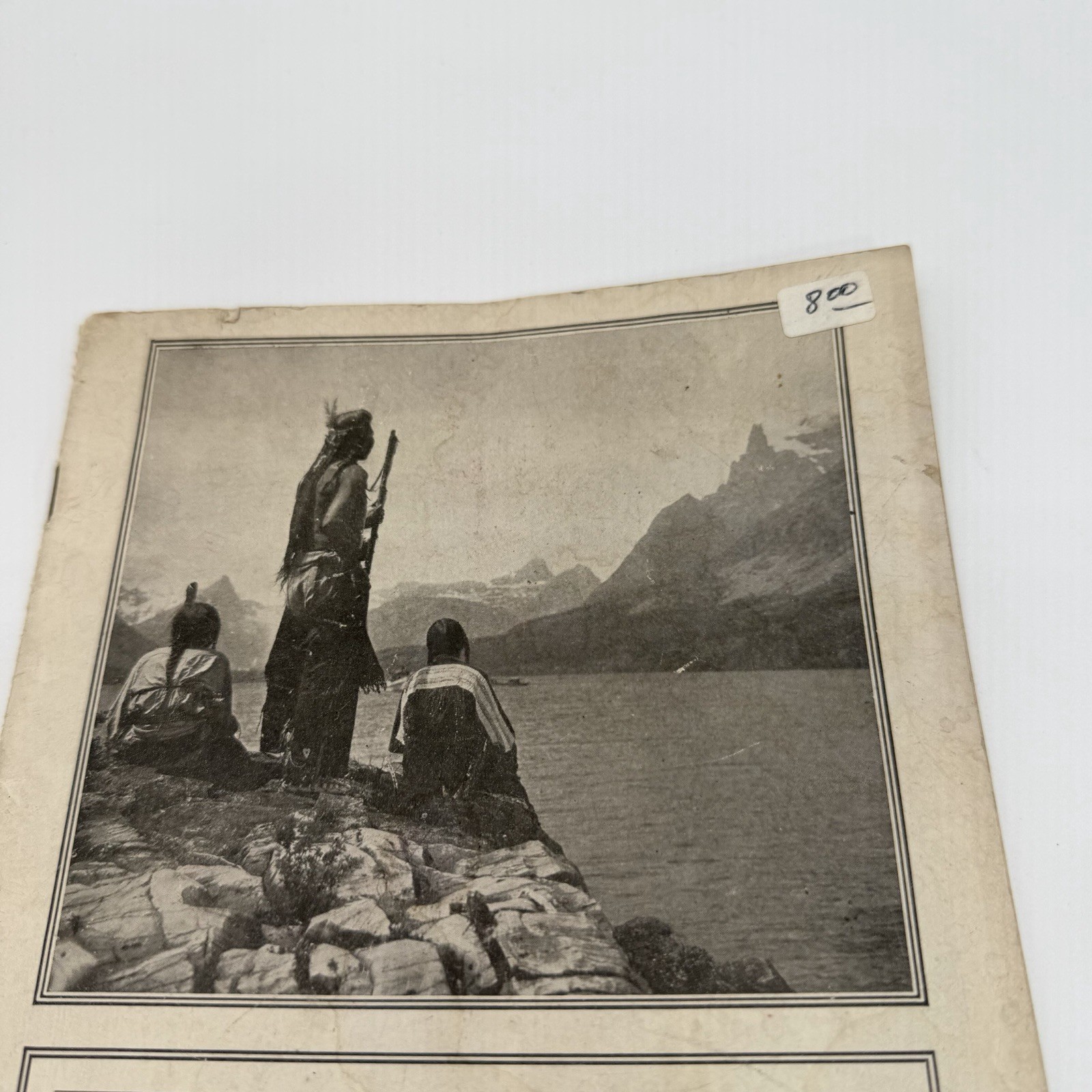 “Glacier” National Park Montana U.S Department of The Interior Booklet – 1930’s