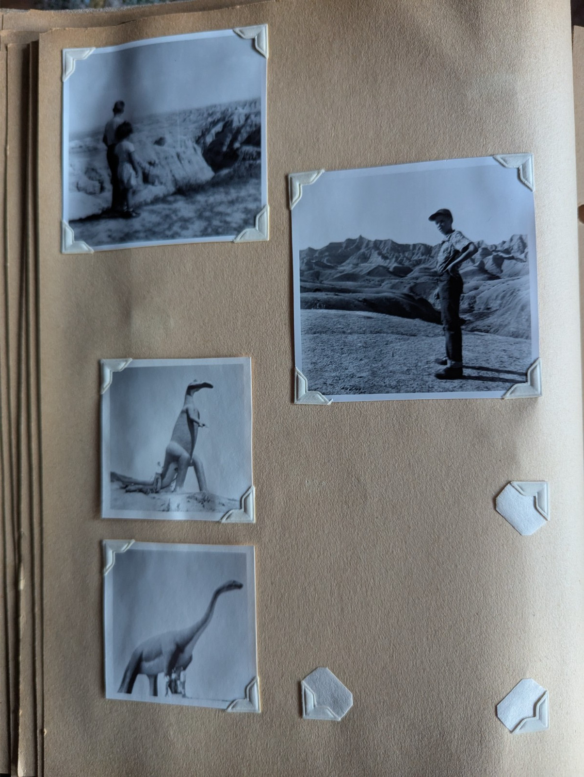 1953 Travel Log “Thru The West With The Bischoffs” Journal, Photos, Postcards