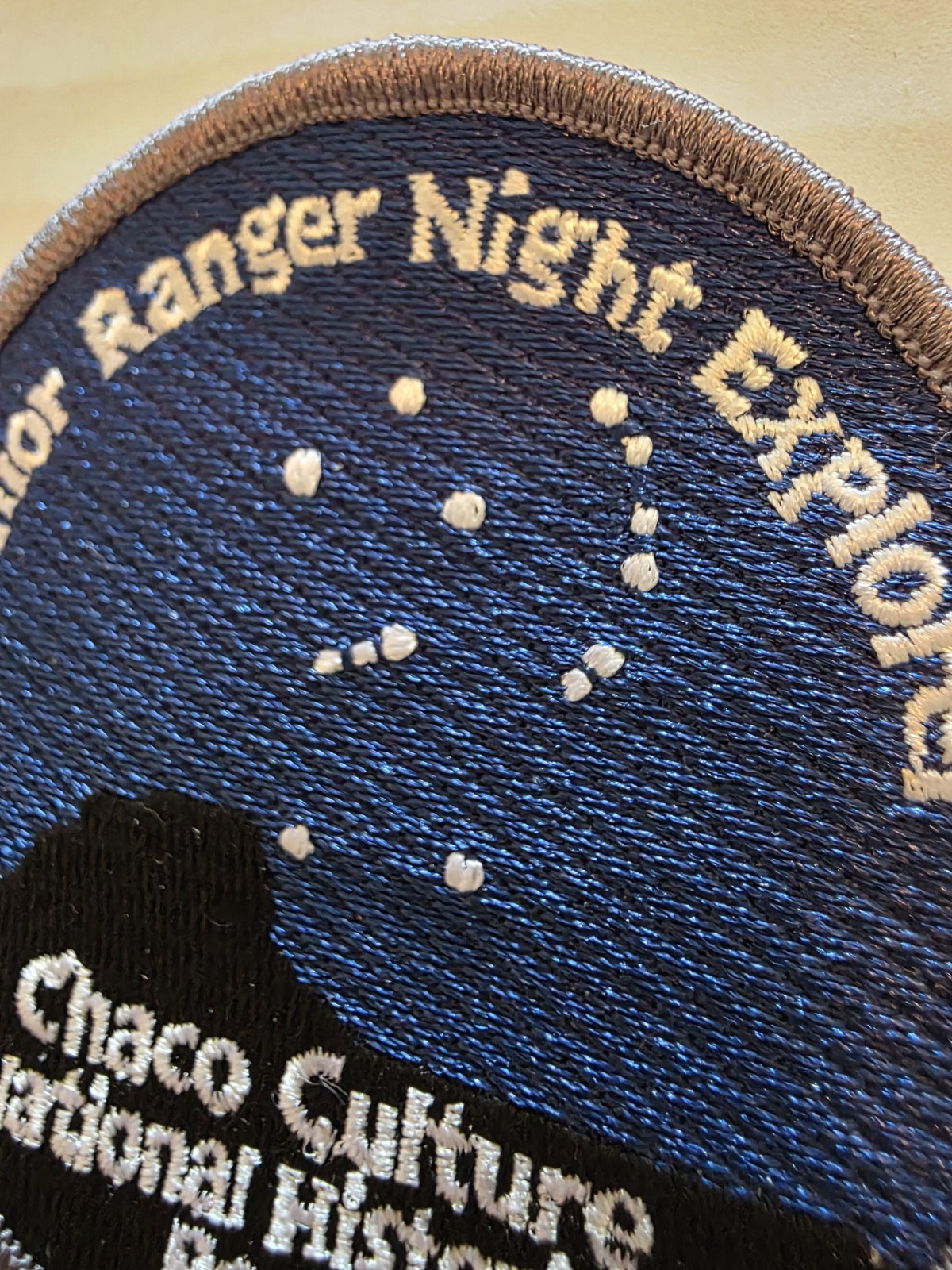 Chaco Culture Night Explorer NPS National Park Service Junior Ranger Patch