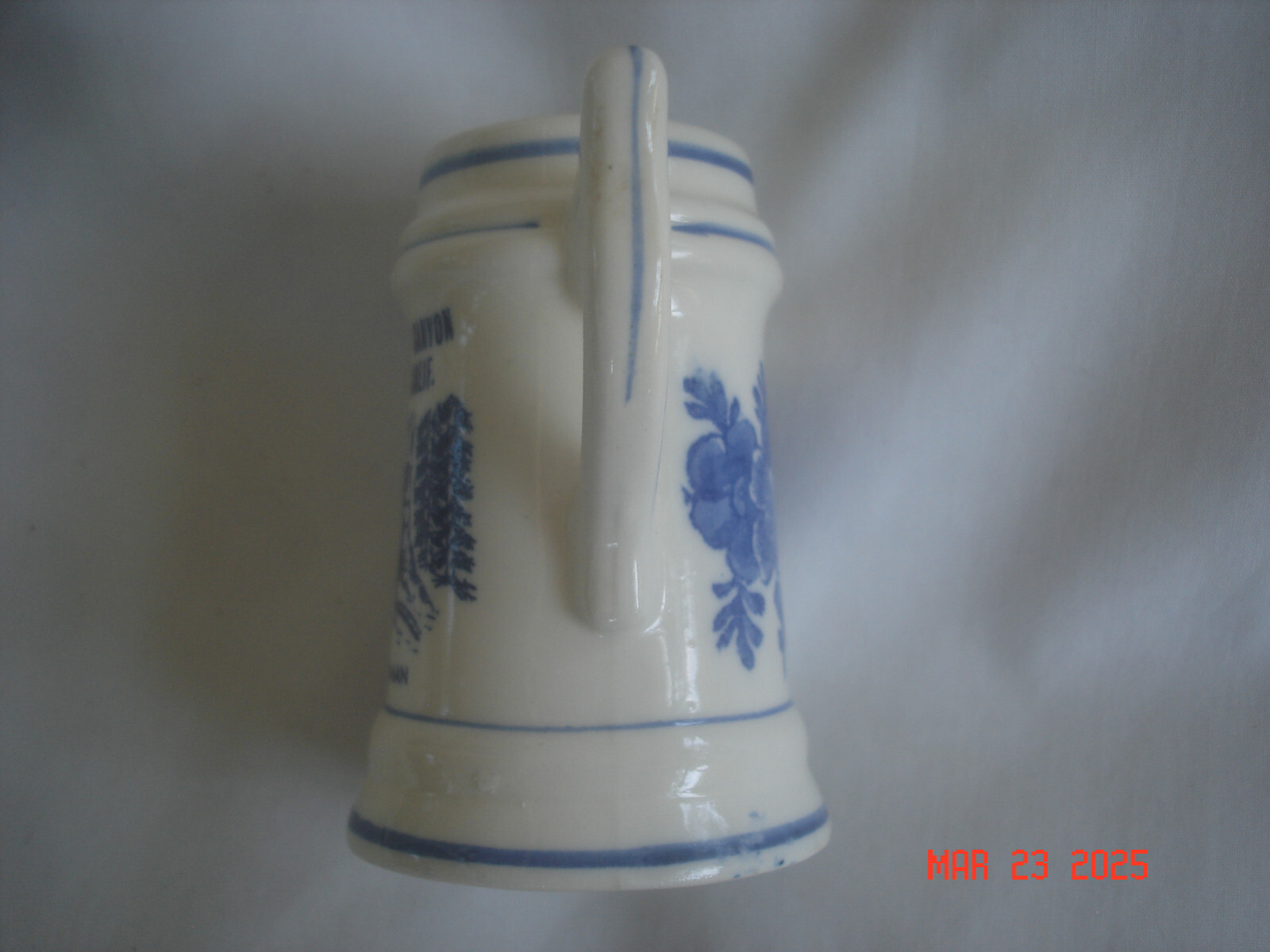 Vtg. MINI CERAMIC STEIN SEQUOIA-KINGS CANYON NAT’L PARK CA General Sherman Tree