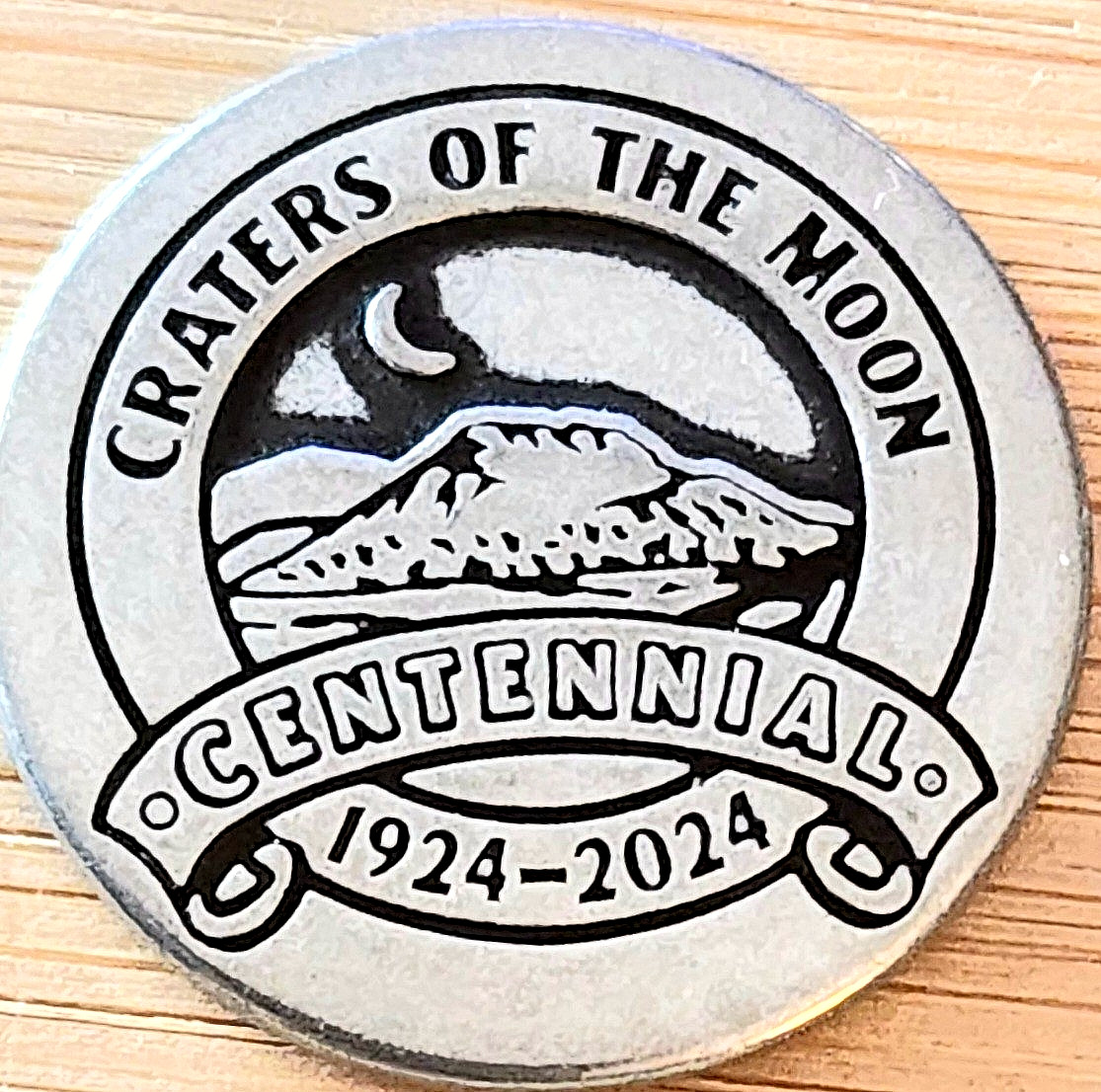 100 YEARS – CRATERS OF THE MOON CENTENNIAL NATIONAL MONUMENT PARK TOKEN – IDAHO