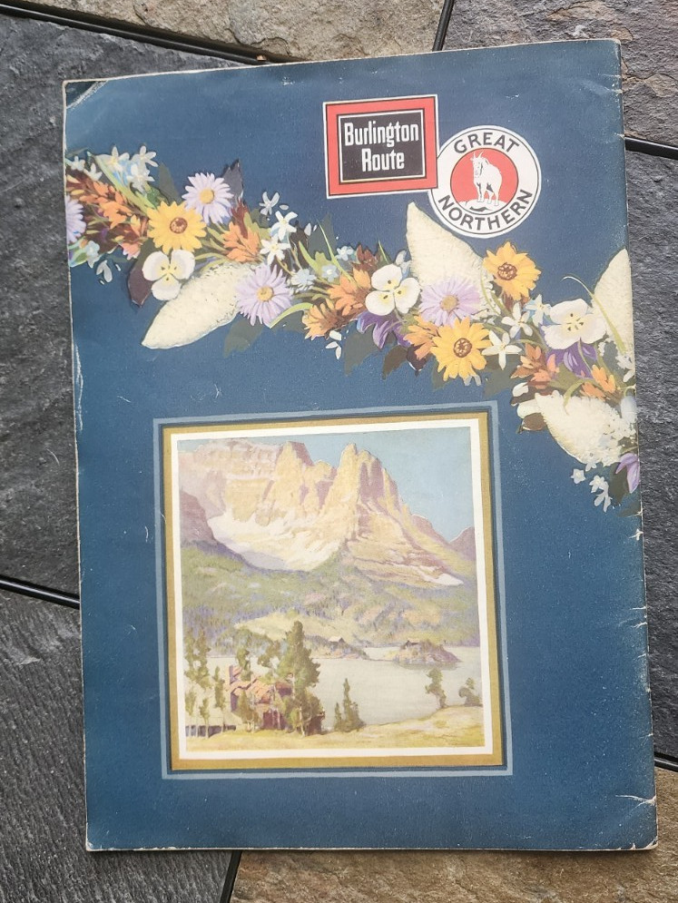 Glacier National Park Travel Brochure 1932 The Call of the Mountains VG 48 pages
