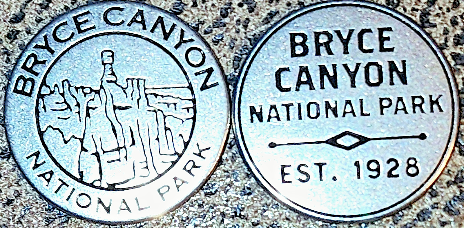 NEW UPDATED BRYCE CANYON THORS HAMMER TOKEN -UTAH