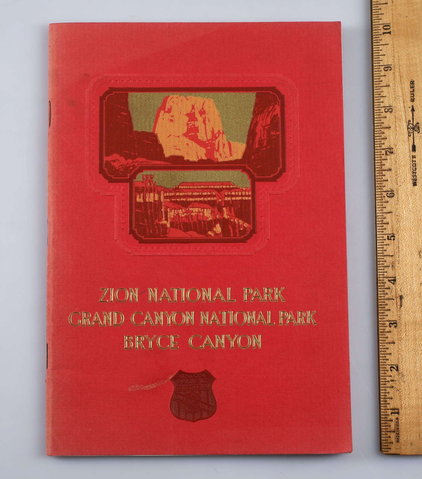 1928 Union Pacific Railroad Zion Grand Canyon Bryce National Park Travel Booklet