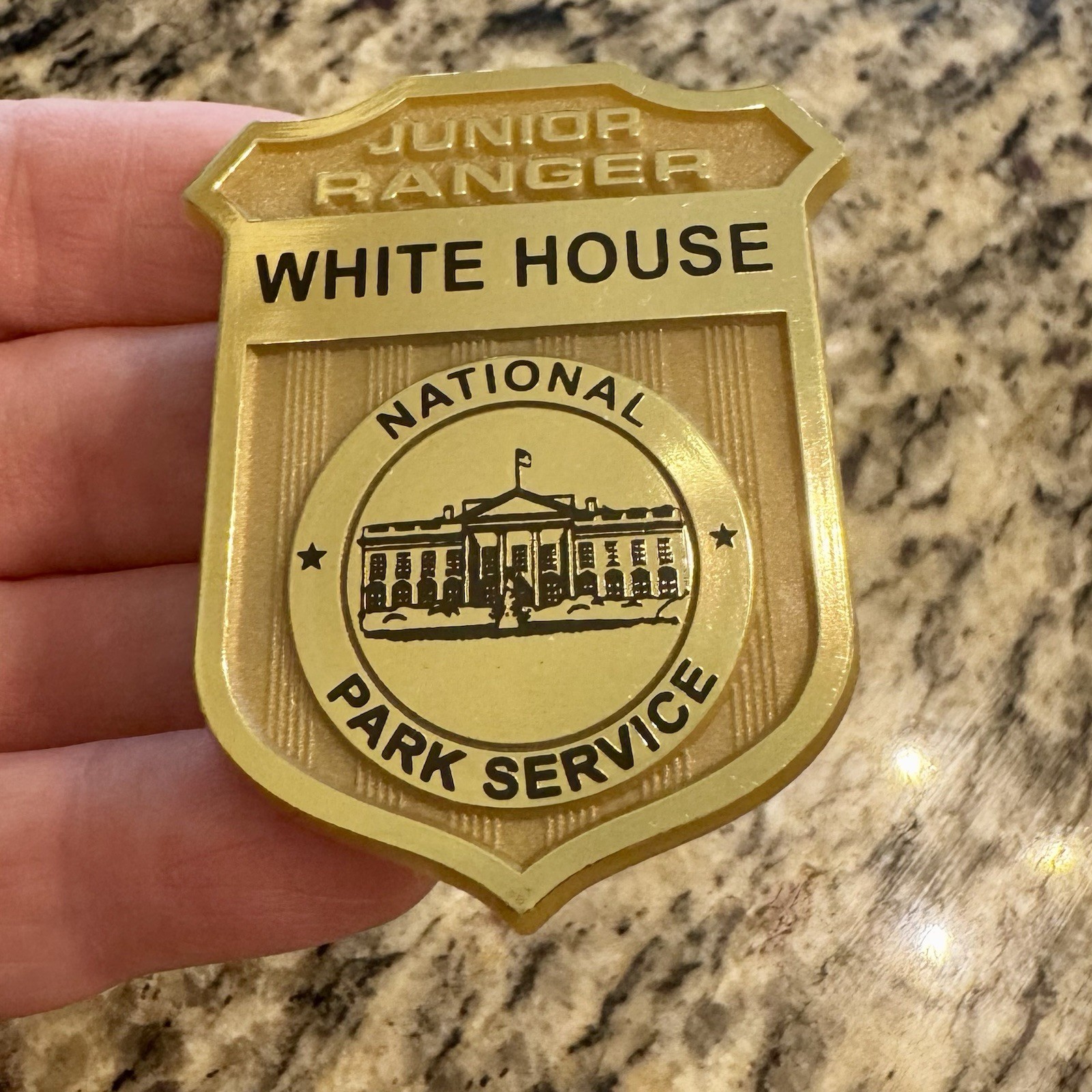 NPS Junior Ranger Badge & Token White House