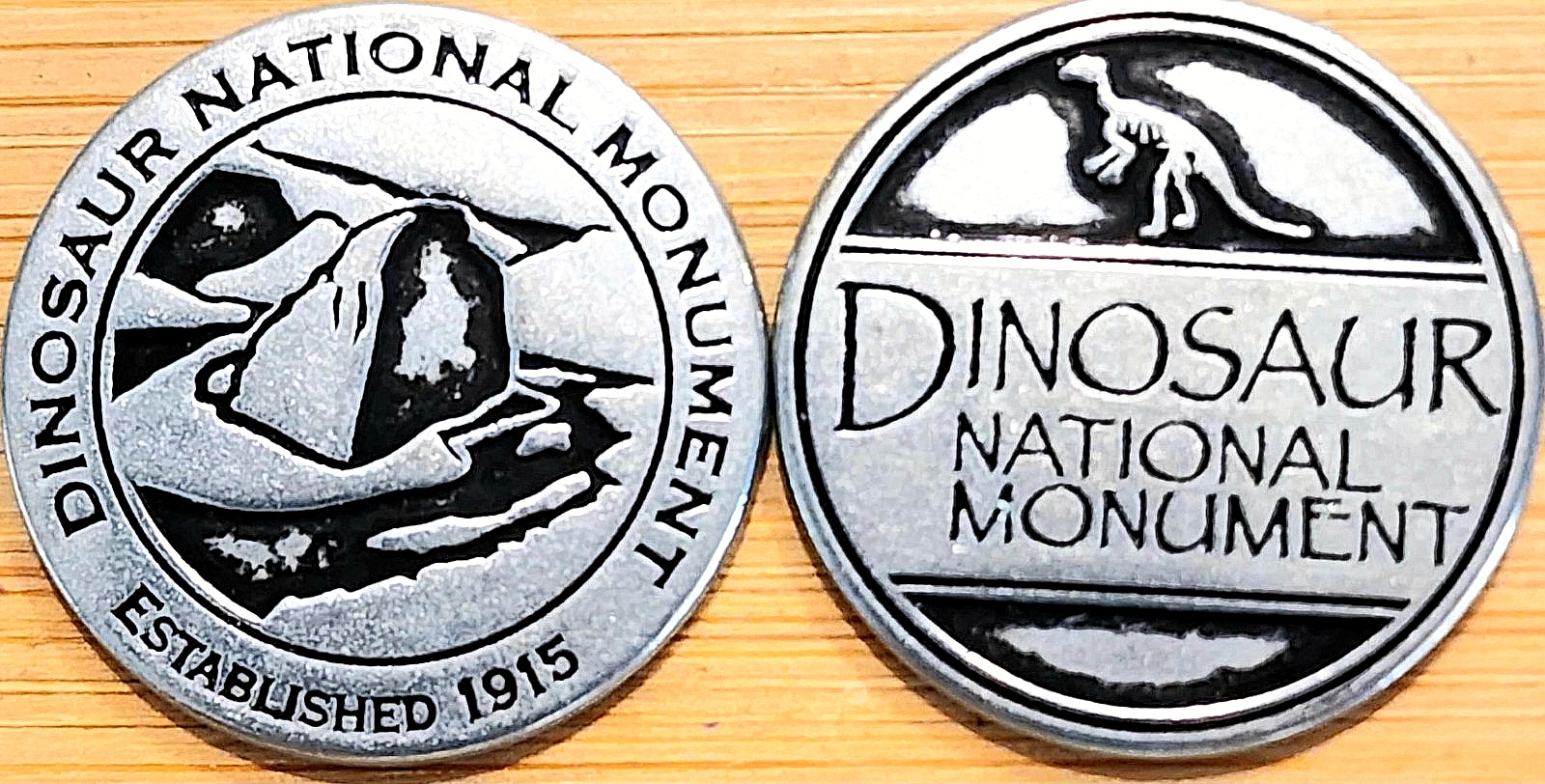 DINOSAUR NATIONAL MONUMENT – STEAMBOAT ROCK – ECHO PARK TOKEN – COLORADO