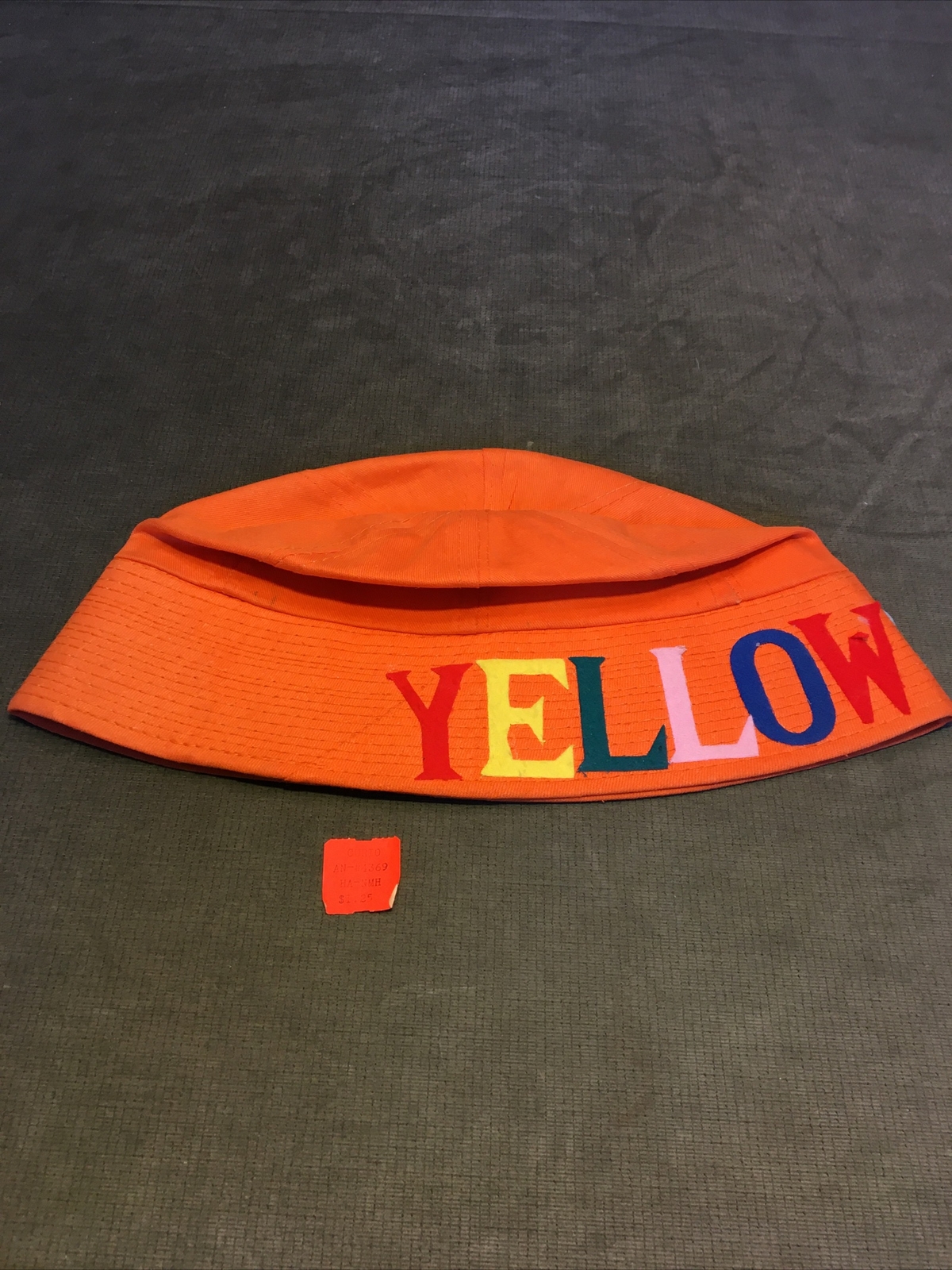 Vintage Yellowstone State Park Souvenir Felt Letters Hat Cap Old Faithful