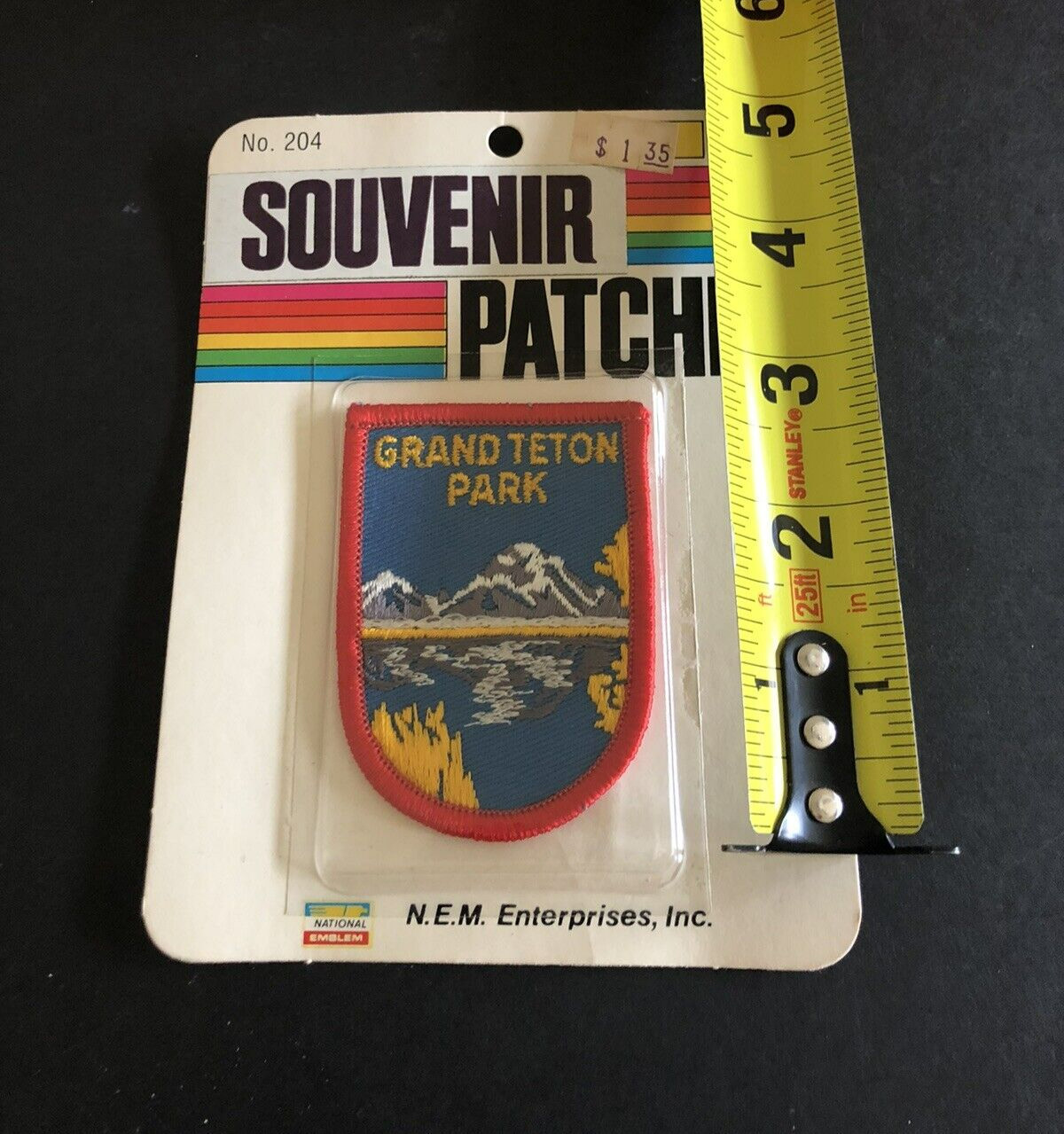 VTG 1980’s Grand Teton Park Shoulder/Hat Patch