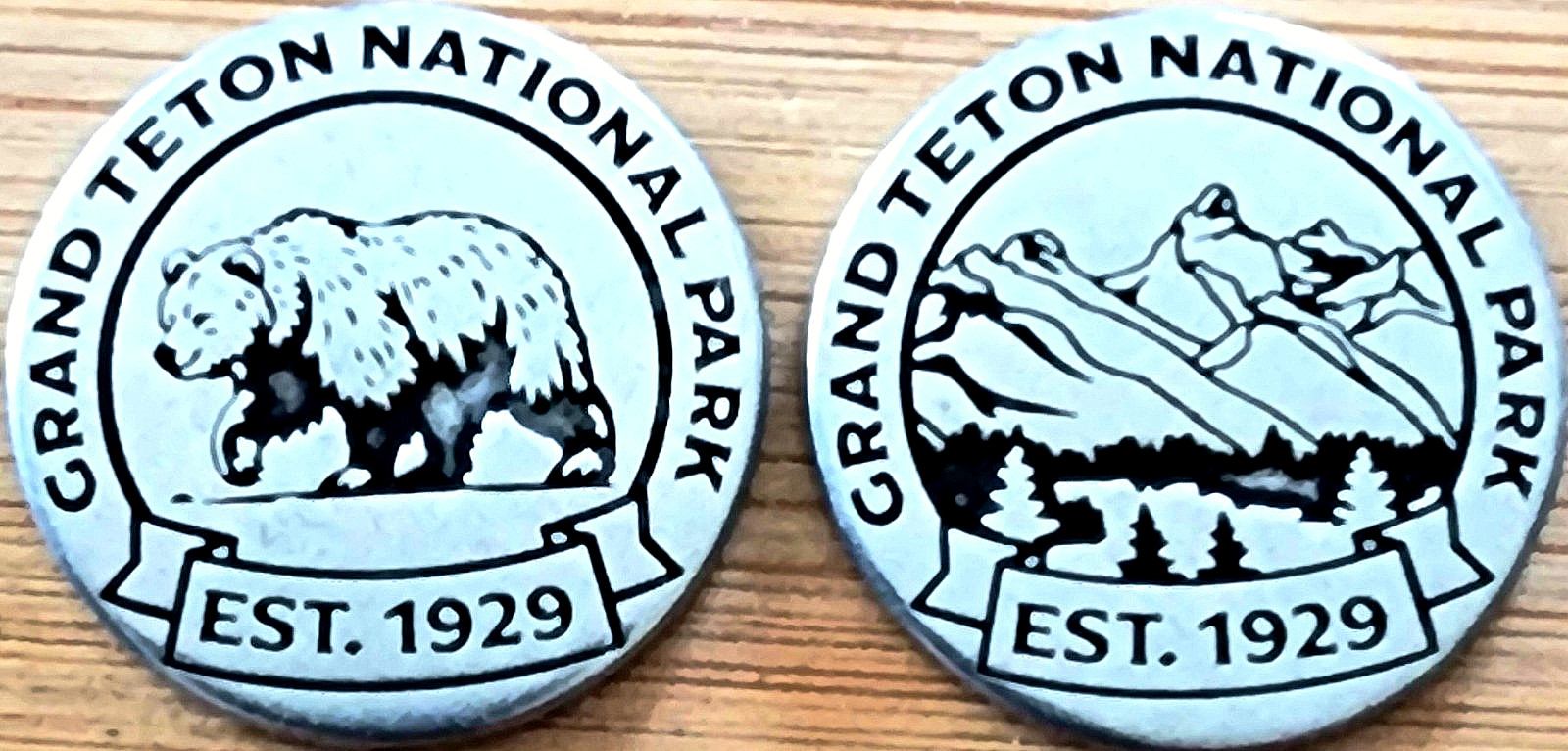 NEW RELEASE – GRAND TETON NATIONAL PARK – BEAR TOKEN – WYOMING