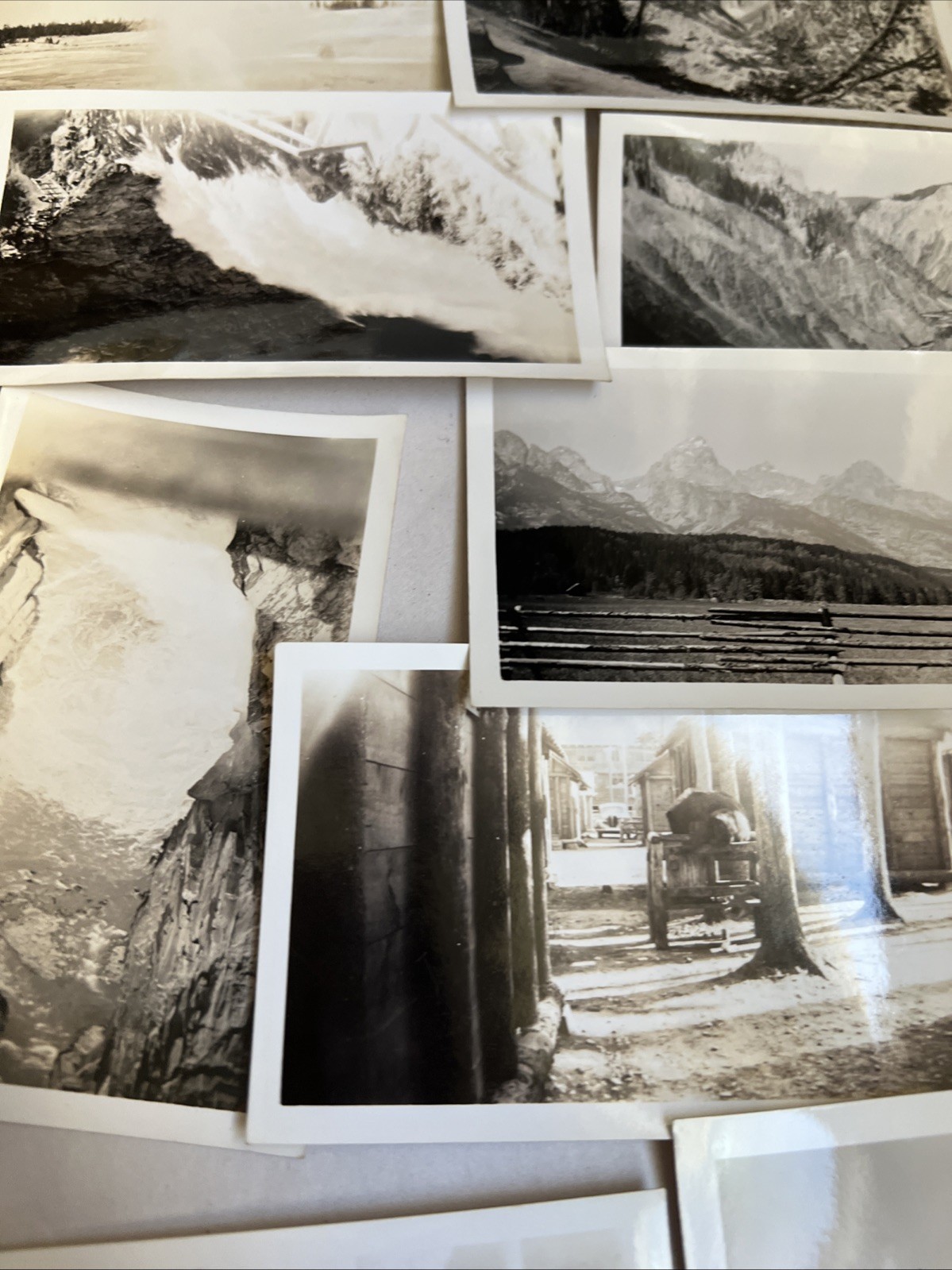 26 VTG 1930s Yellowstone Salt Lake City Utah & Wyoming w Negatives 4.5″ x 2.75″