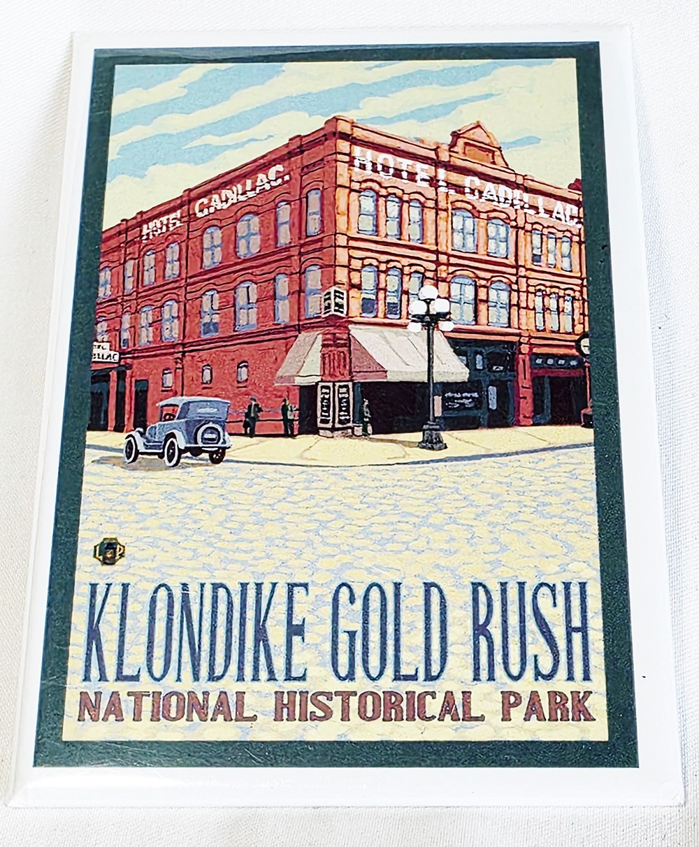 Klondike Gold Rush National Historical Park Magnet 3.5 x 2.5″ Seattle Washington