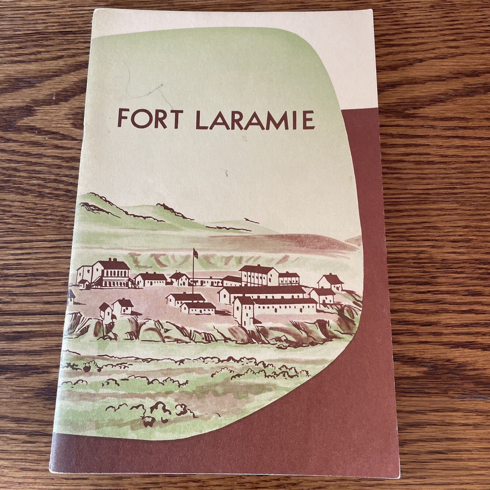 Fort Laramie National Monument Booklet David Hieb 1954