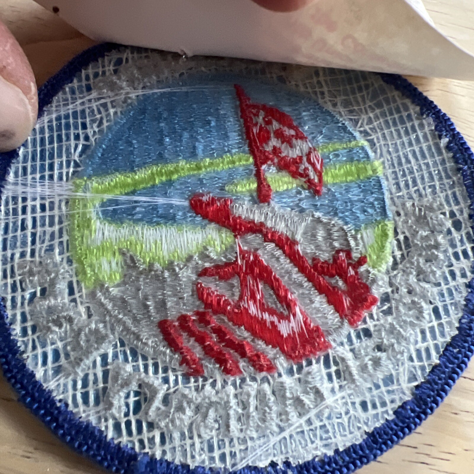 vintage Vicksburg national military park patch in Eastern National