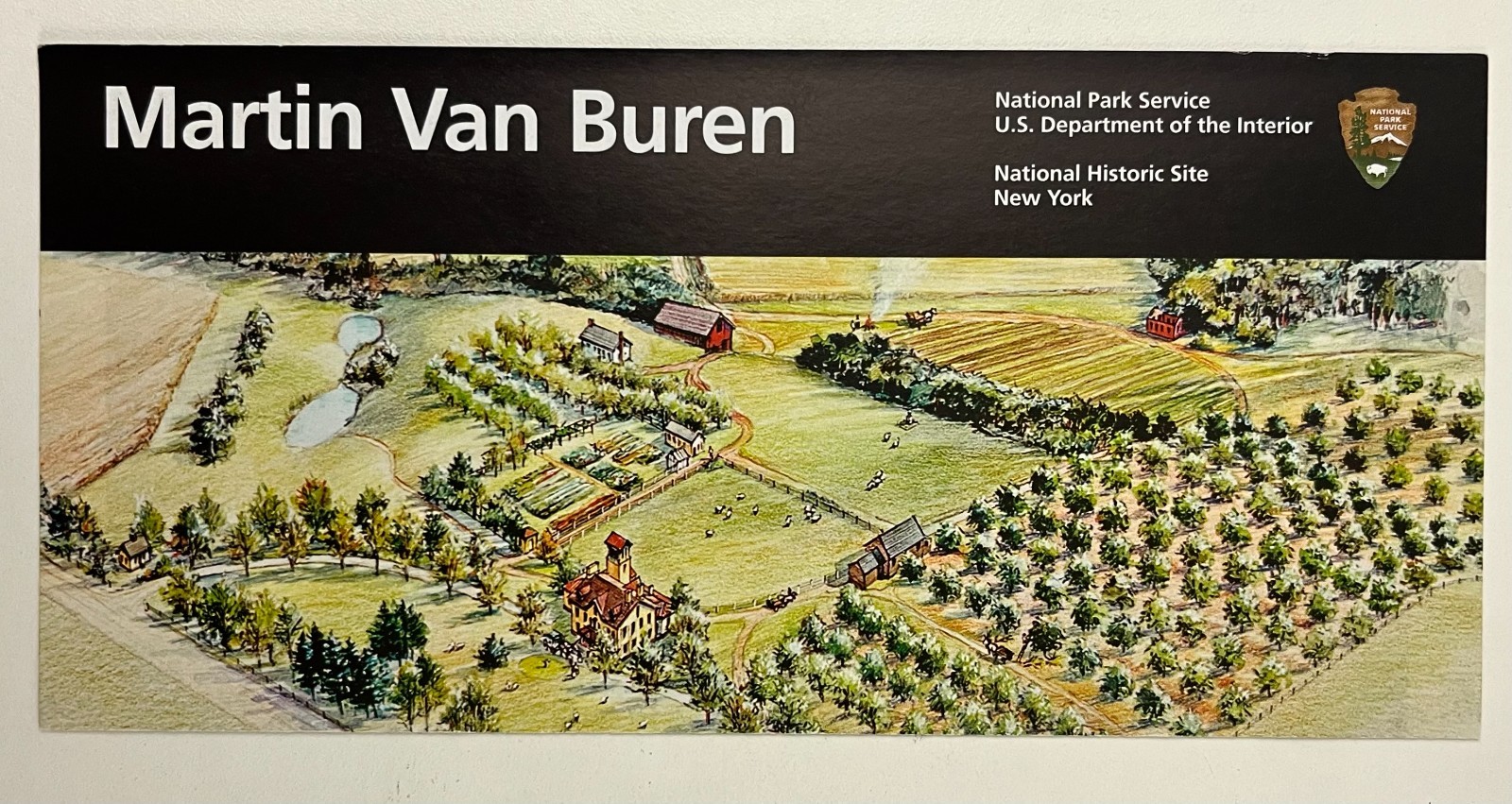 2016 Martin Van Buren National Historic Site New York NPS Travel Guide Brochure