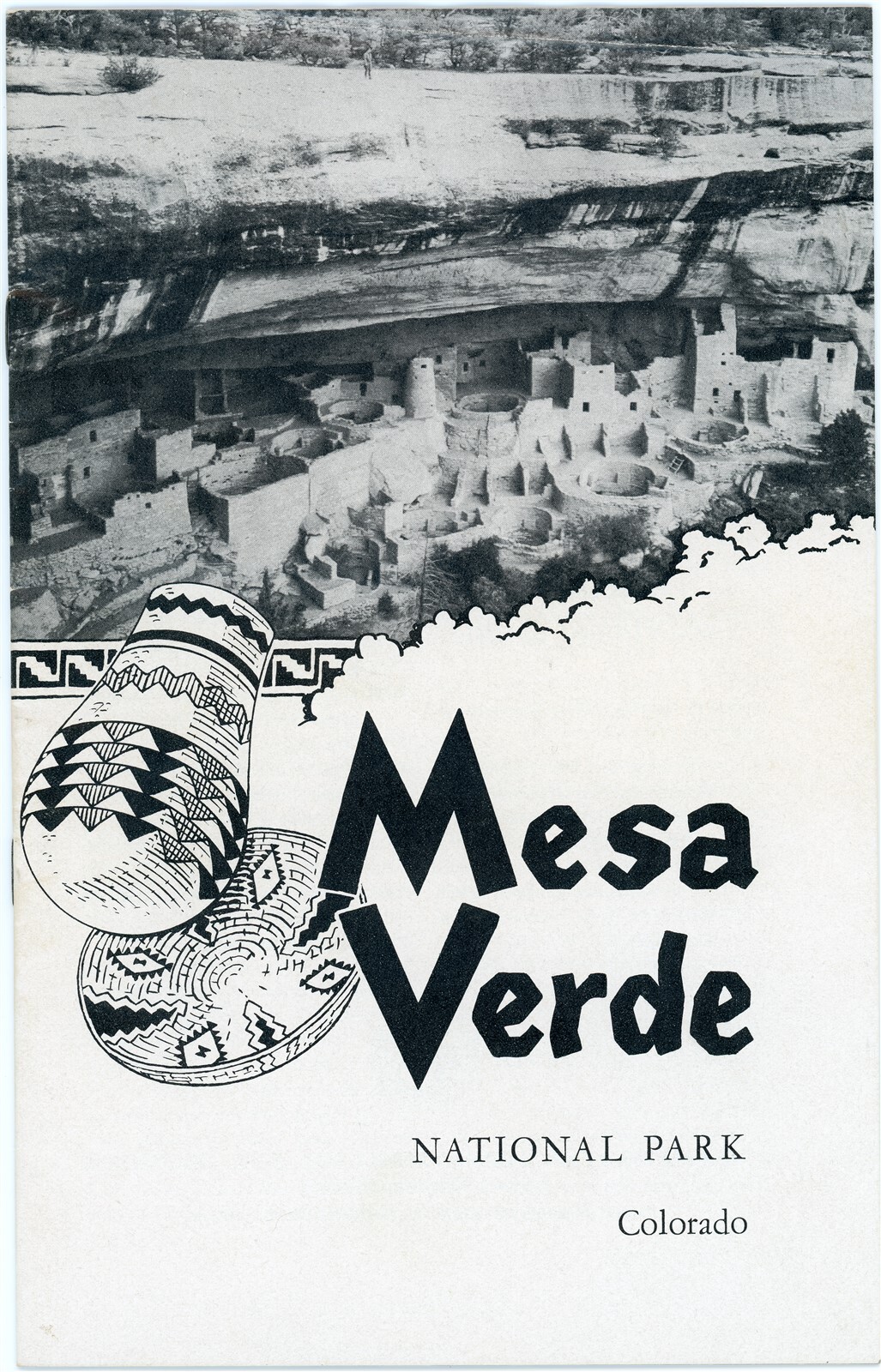 1952 Mesa Verde National Park Colorado Souvenir Booklet