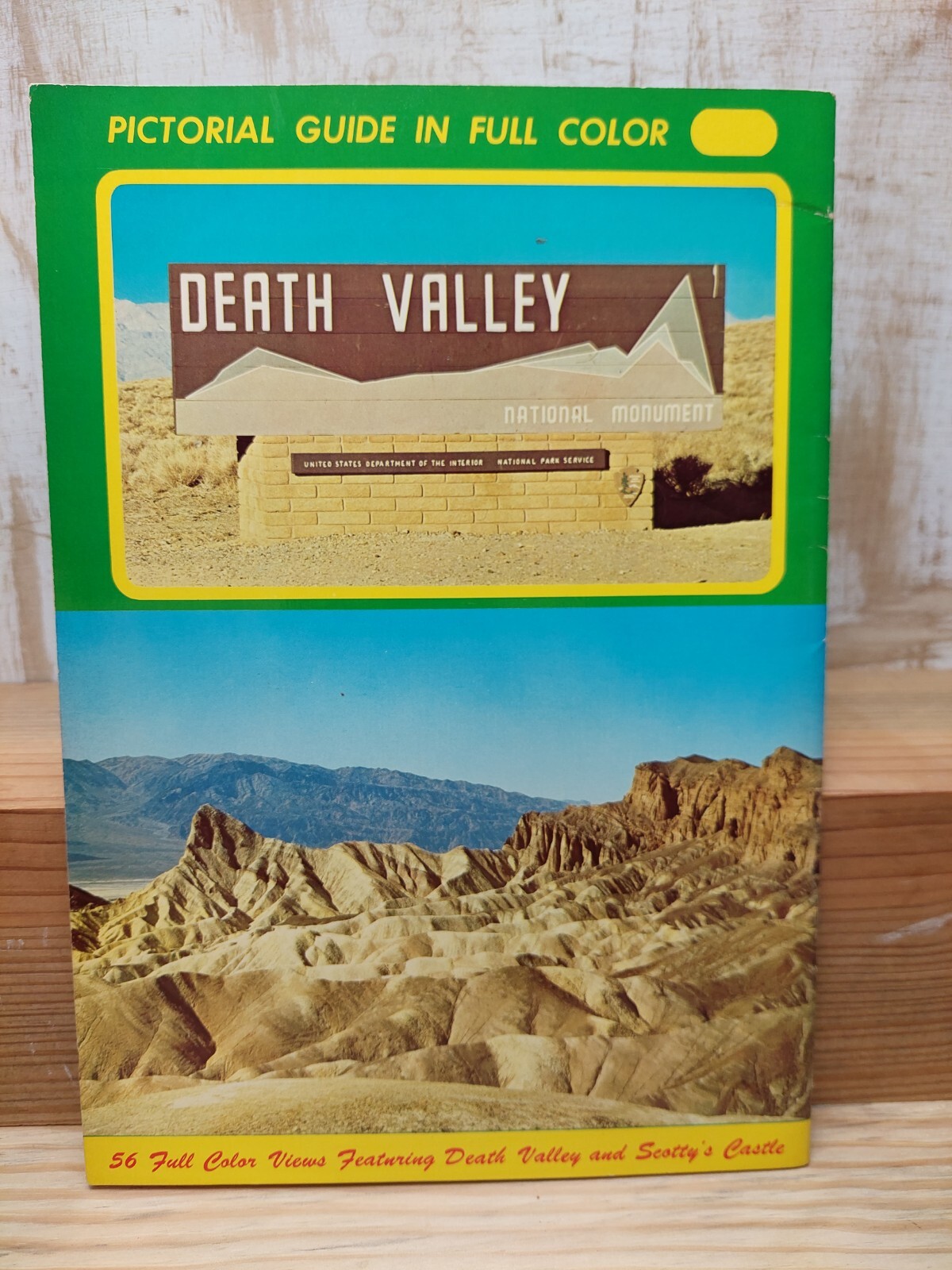 Vintage Pictorial Guide Death Valley and Scotty’s Castle National Monument 1975