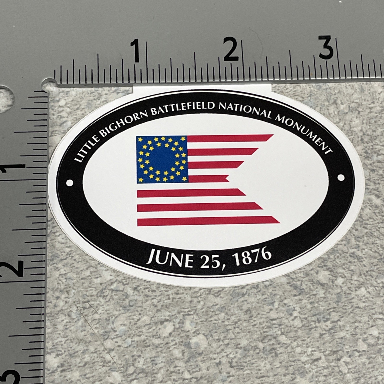 Decal – Die Cut – Little Bighorn Battlefield National Monument – New Outdoor