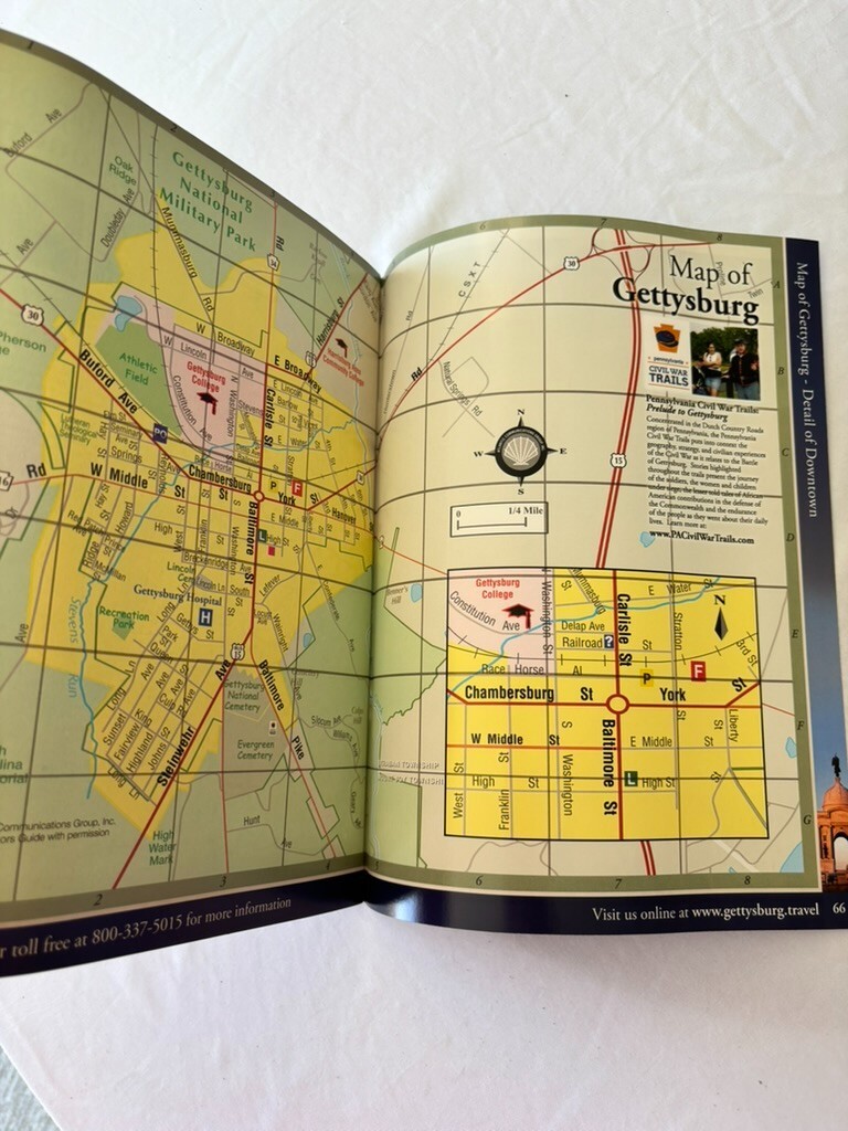 2008 Gettysburg Official Visitors guide