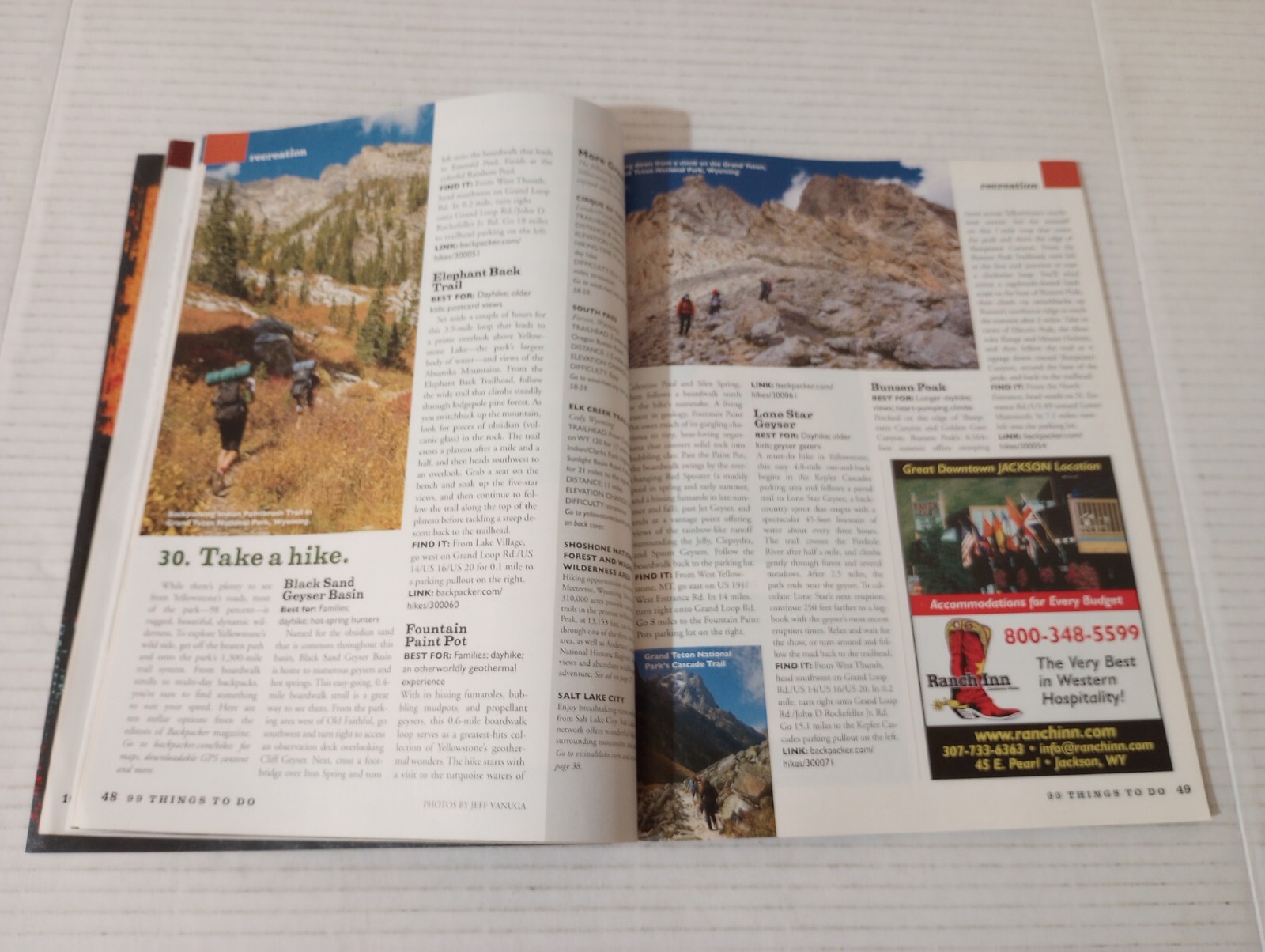 99 Things To Do In Yellowstone Country 2010 Vacation Guide Travel Brochure