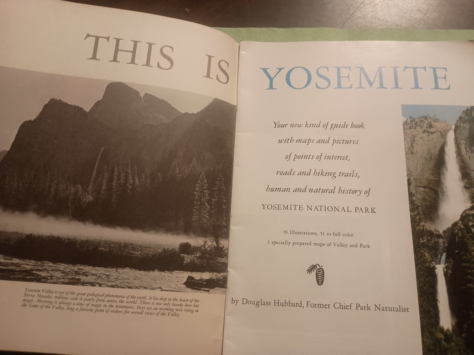 This is Yosemite by Douglas Hubbard Guide Book