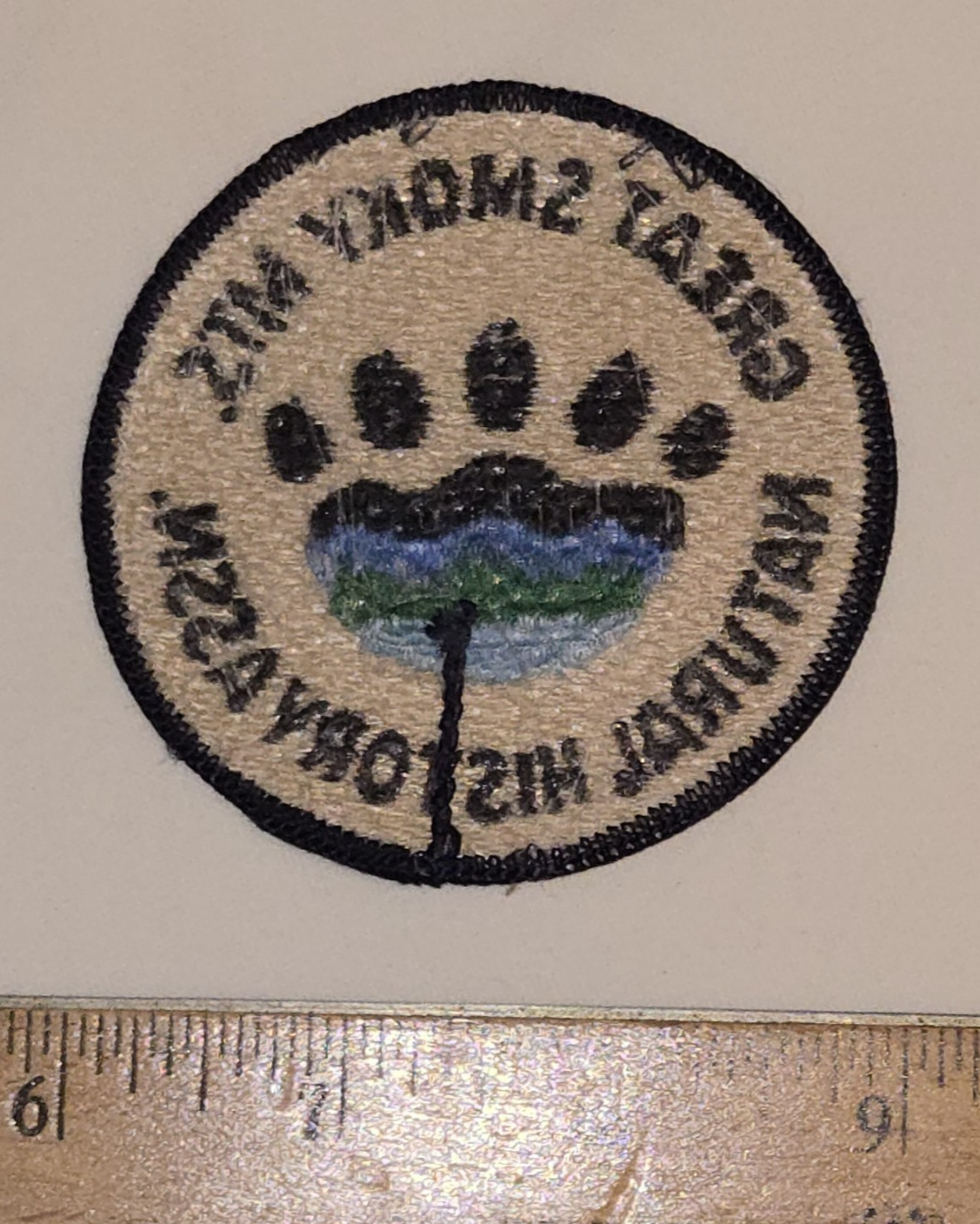 Great Smoky Mountains National Park small patch and medallion travel souvenir