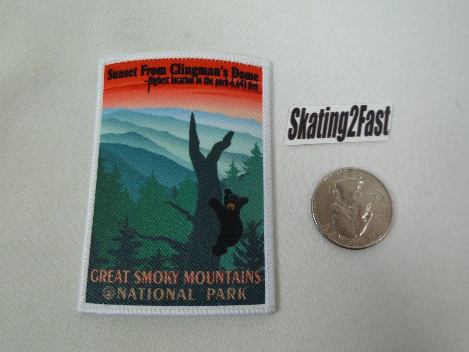 Clingmans Dome Great Smoky Mountains National Park Sunset Black Bear Tree Patch