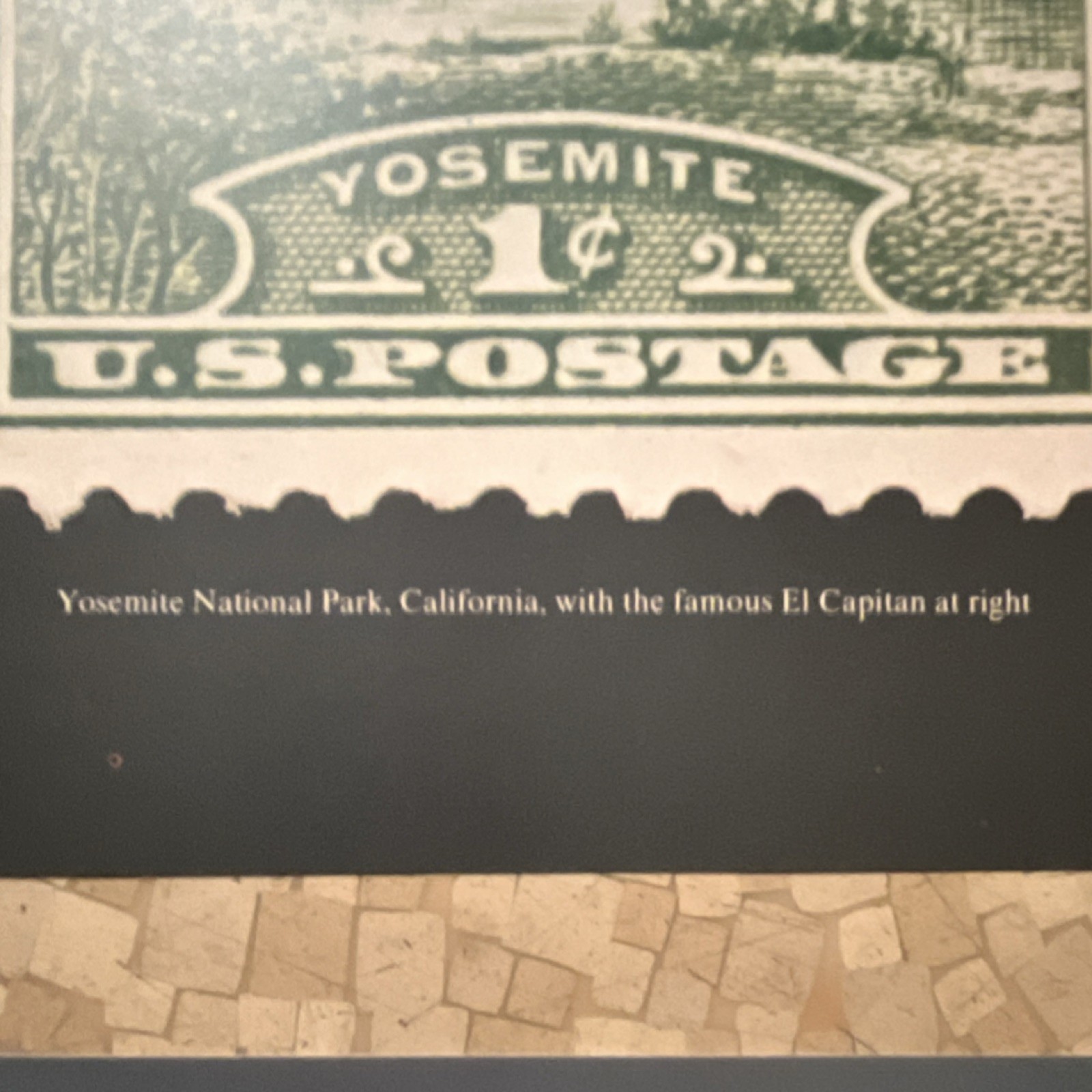 Set of 4 National Park Stamp Prints – Grand Canyon, Yosemite, Zion & Smoky Moun…