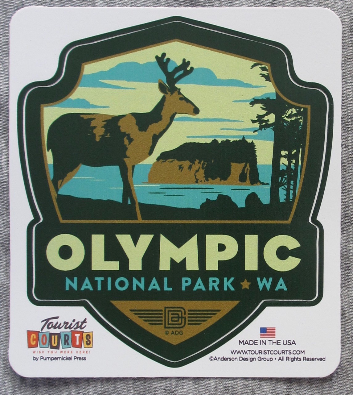 Olympic National Park Vinyl Sticker New