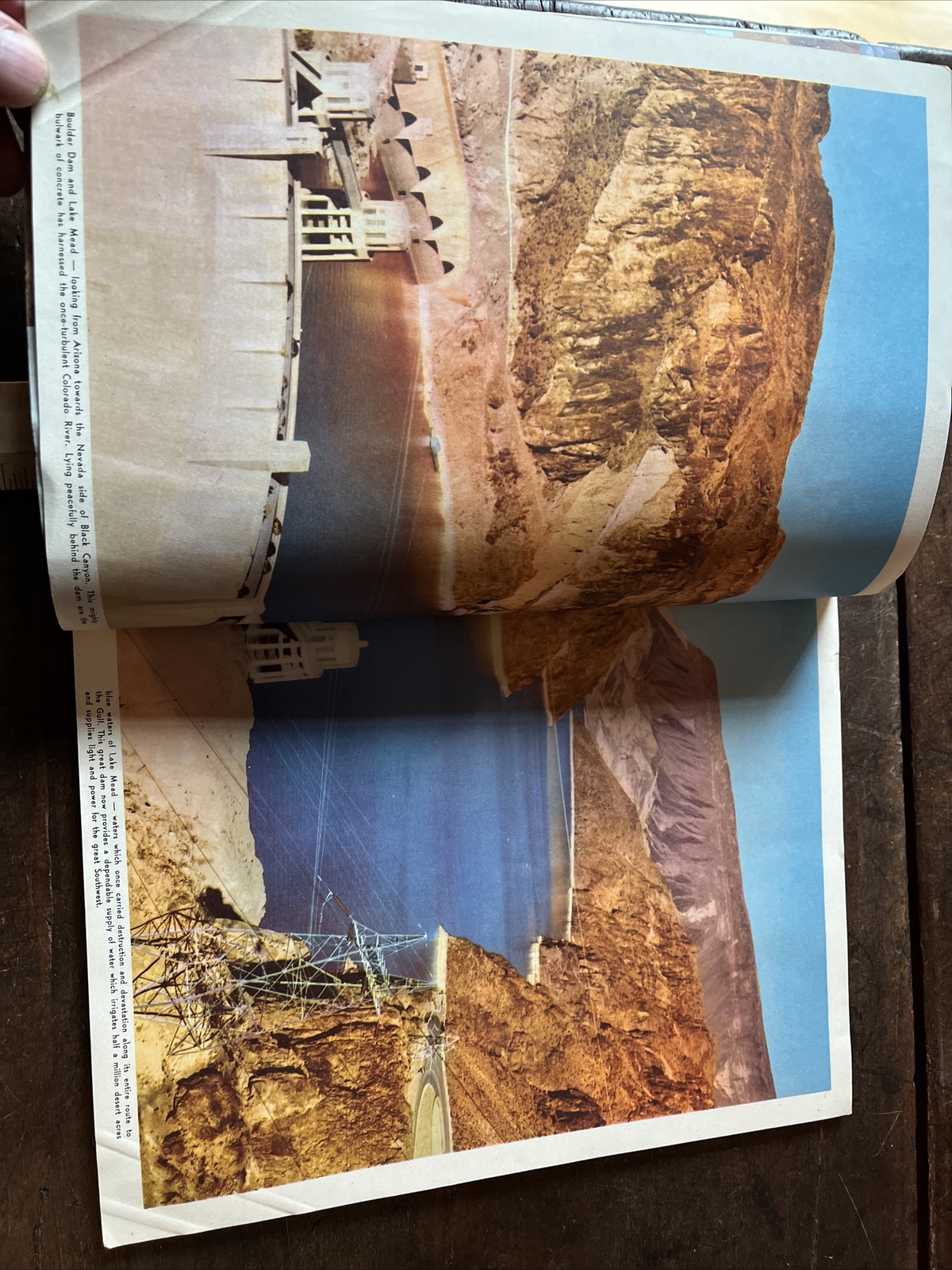 Grand Canyon Zion, Bryce, Death Valley Natl. Park 1953 Travel Book +Color Pics