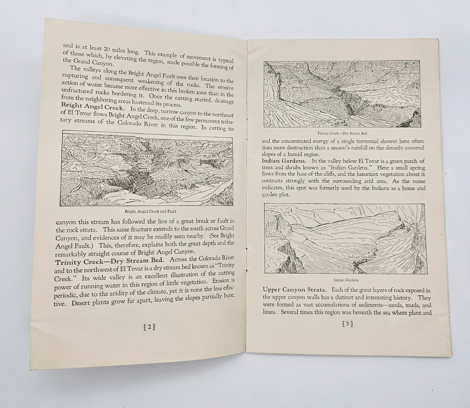 Grand Canyon 3 Booklets 1930s Golly What a Gully; West Rim Drive, Historic Photo