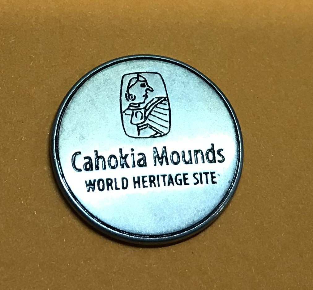 Cahokia Mounds World Heritage Site Collectible Token